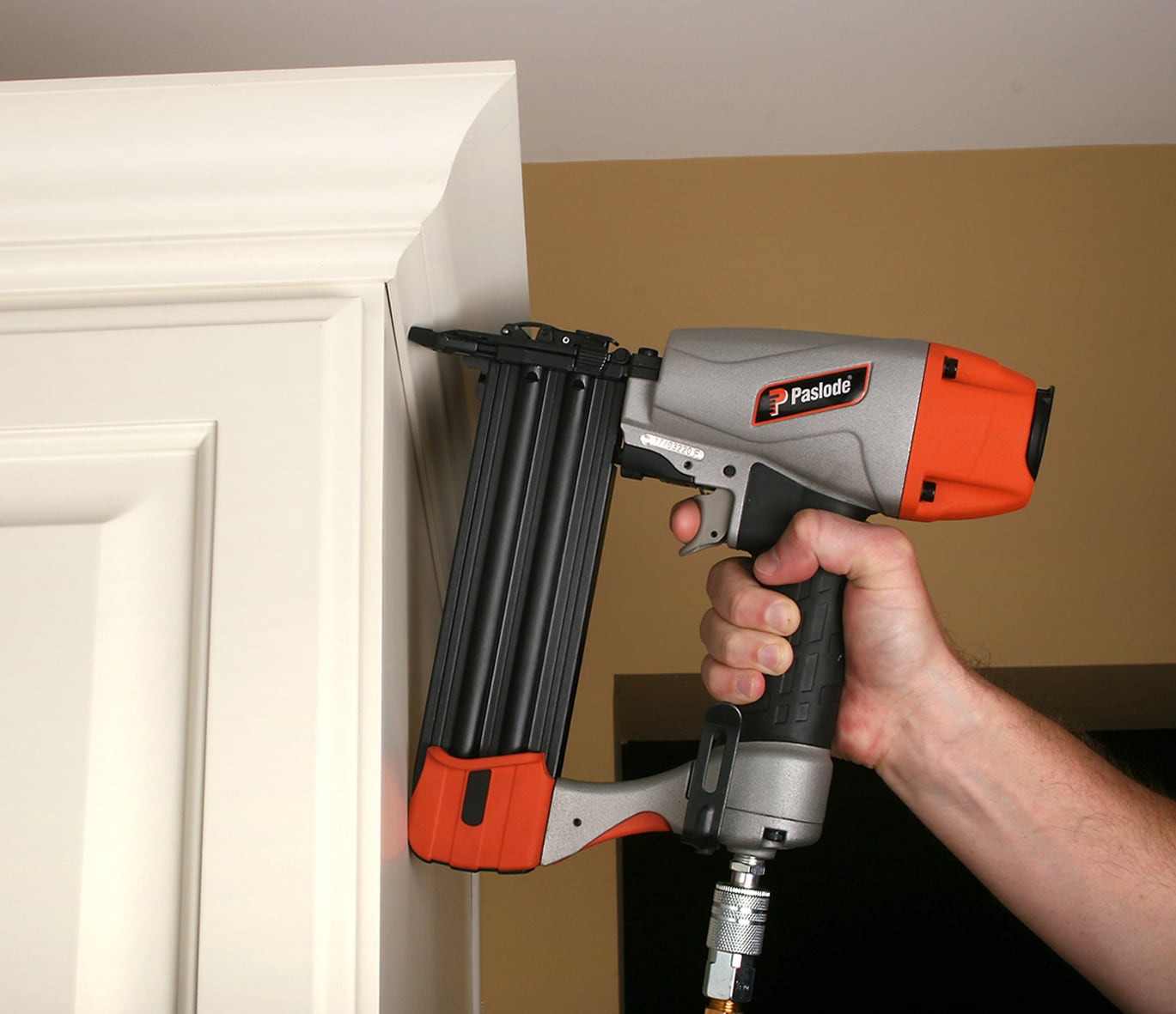 slide 3 of 6, Paslode 2-in 18 -Gauge 6d Straight Galvanized Finish nails 2000 -Per Box, 1 ct