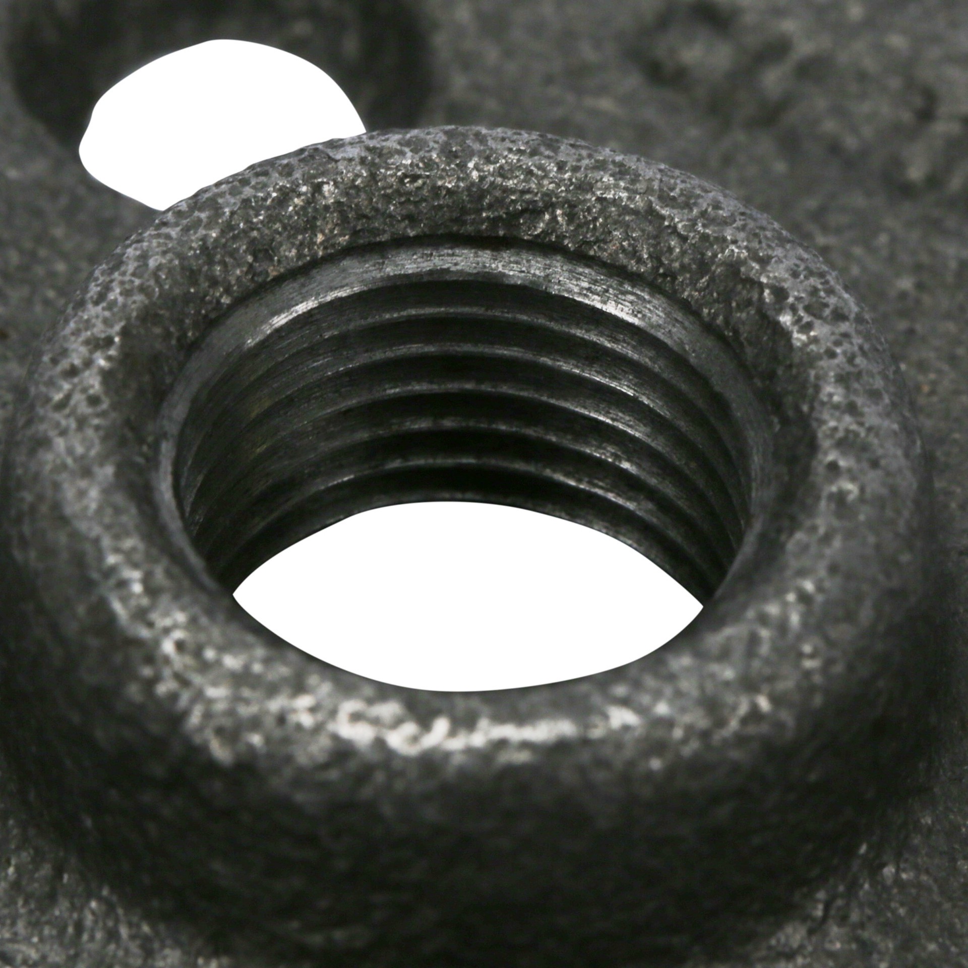 slide 2 of 6, RELIABILT 3/8-in Black Floor Flange, 1 ct