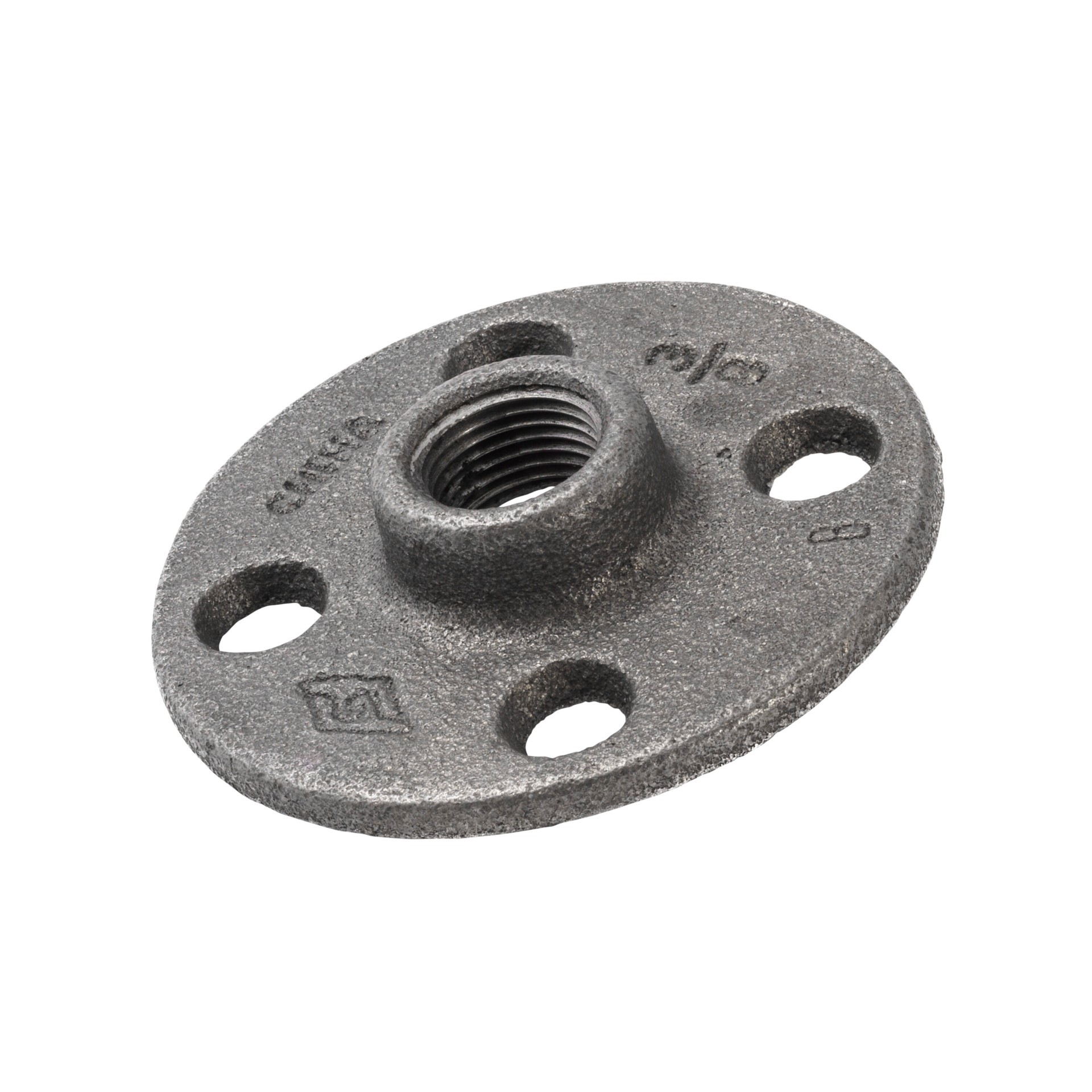 slide 1 of 6, RELIABILT 3/8-in Black Floor Flange, 1 ct