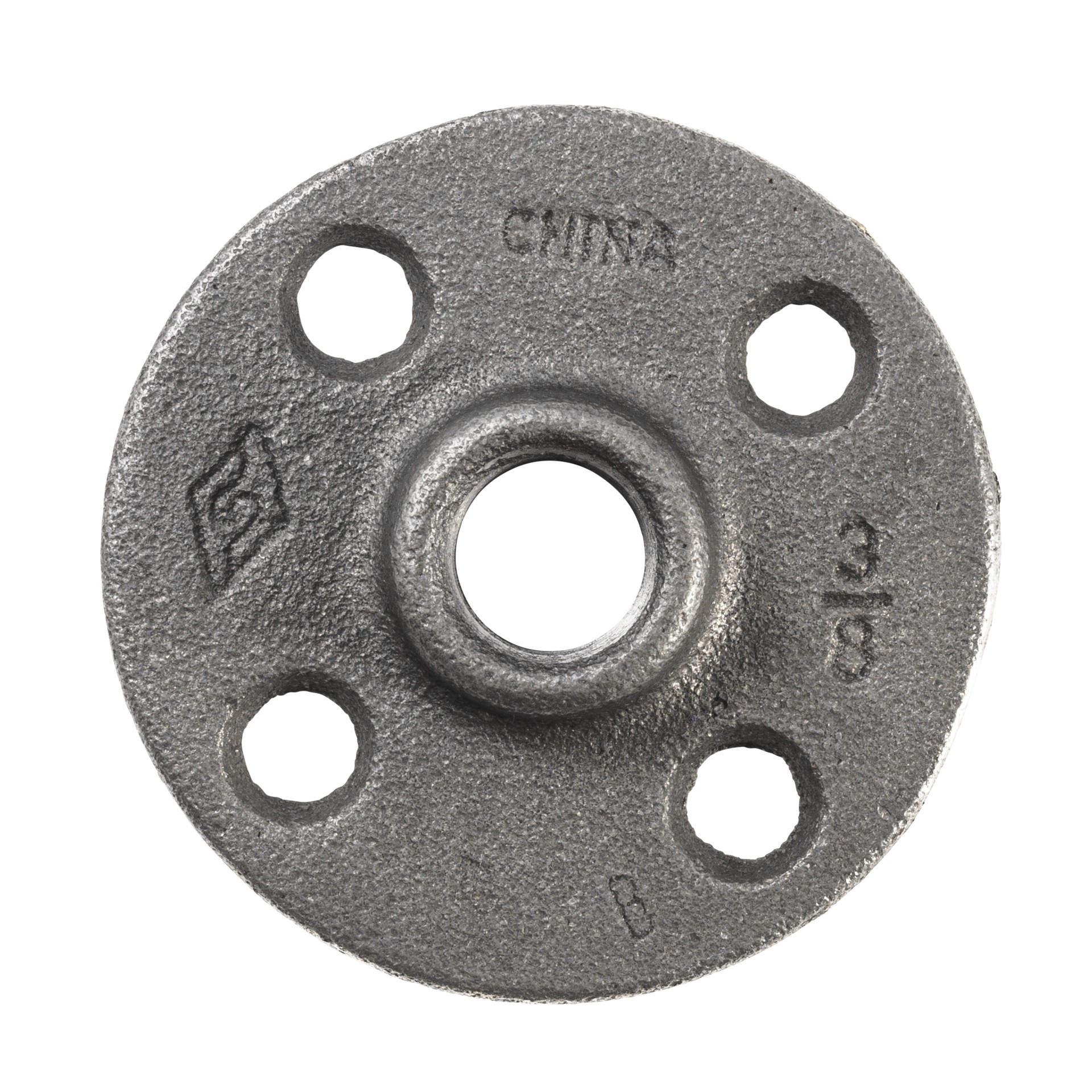 slide 4 of 6, RELIABILT 3/8-in Black Floor Flange, 1 ct