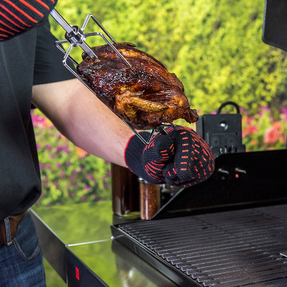 slide 6 of 6, Charbroil 26.7-in Steel Grill Rotisserie, 1 ct