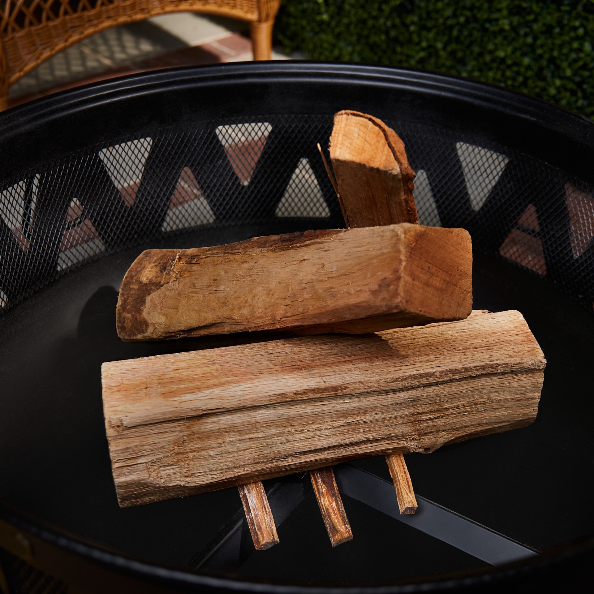 slide 2 of 5, BetterWood Products 4 pound fatwood 4-lb Natural Firestarter, 1 ct