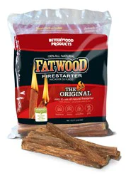 BetterWood Products 4 pound fatwood 4-lb Natural Firestarter