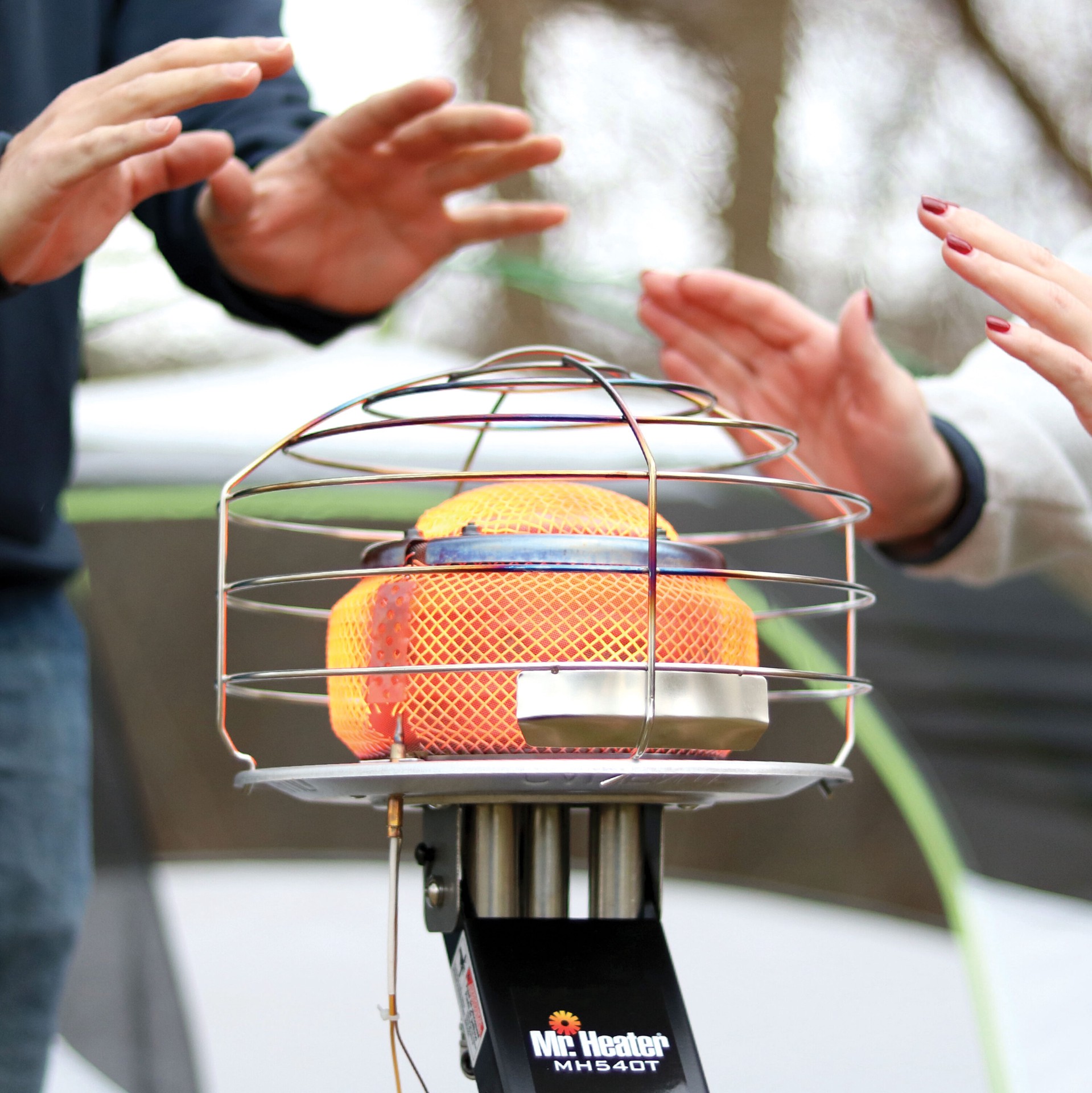 slide 2 of 6, Mr. Heater 45000 -BTU Outdoor Portable Propane tank top Propane Heater, 1 ct