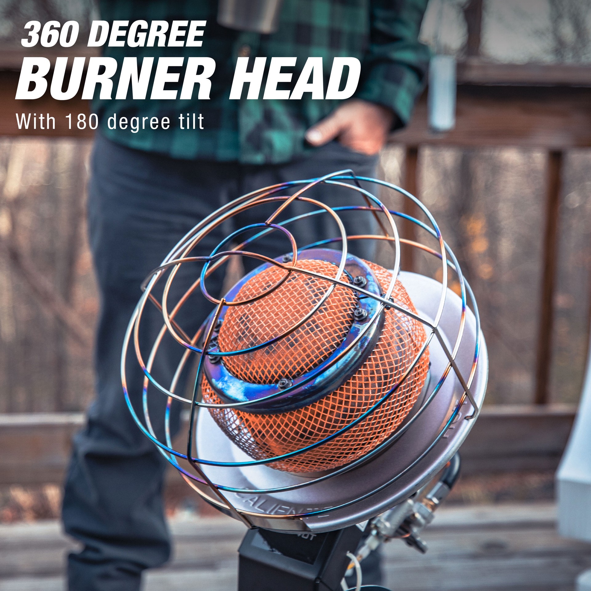 slide 3 of 6, Mr. Heater 45000 -BTU Outdoor Portable Propane tank top Propane Heater, 1 ct
