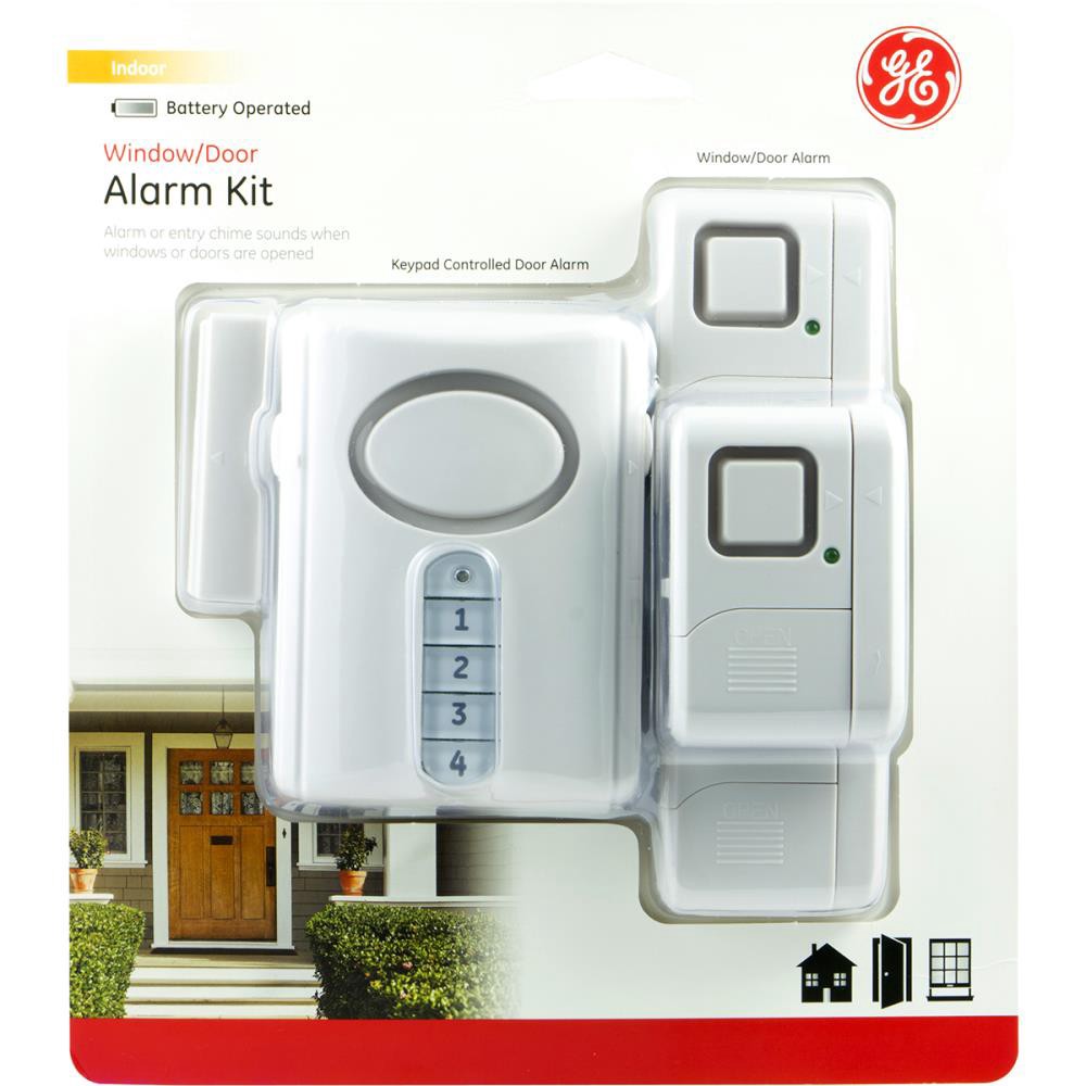 slide 6 of 6, GE Door and window sensor ( 4 -Pack ) in White, 1 ct
