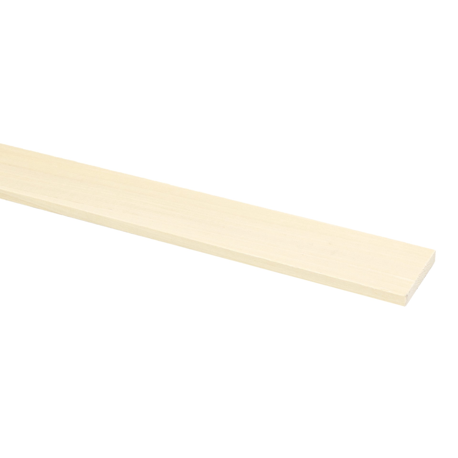 slide 1 of 6, RELIABILT 1/4-in x 2-in x 4-ft Unfinished FAS Better S4S Poplar Common Hardwood Board, 1 ct