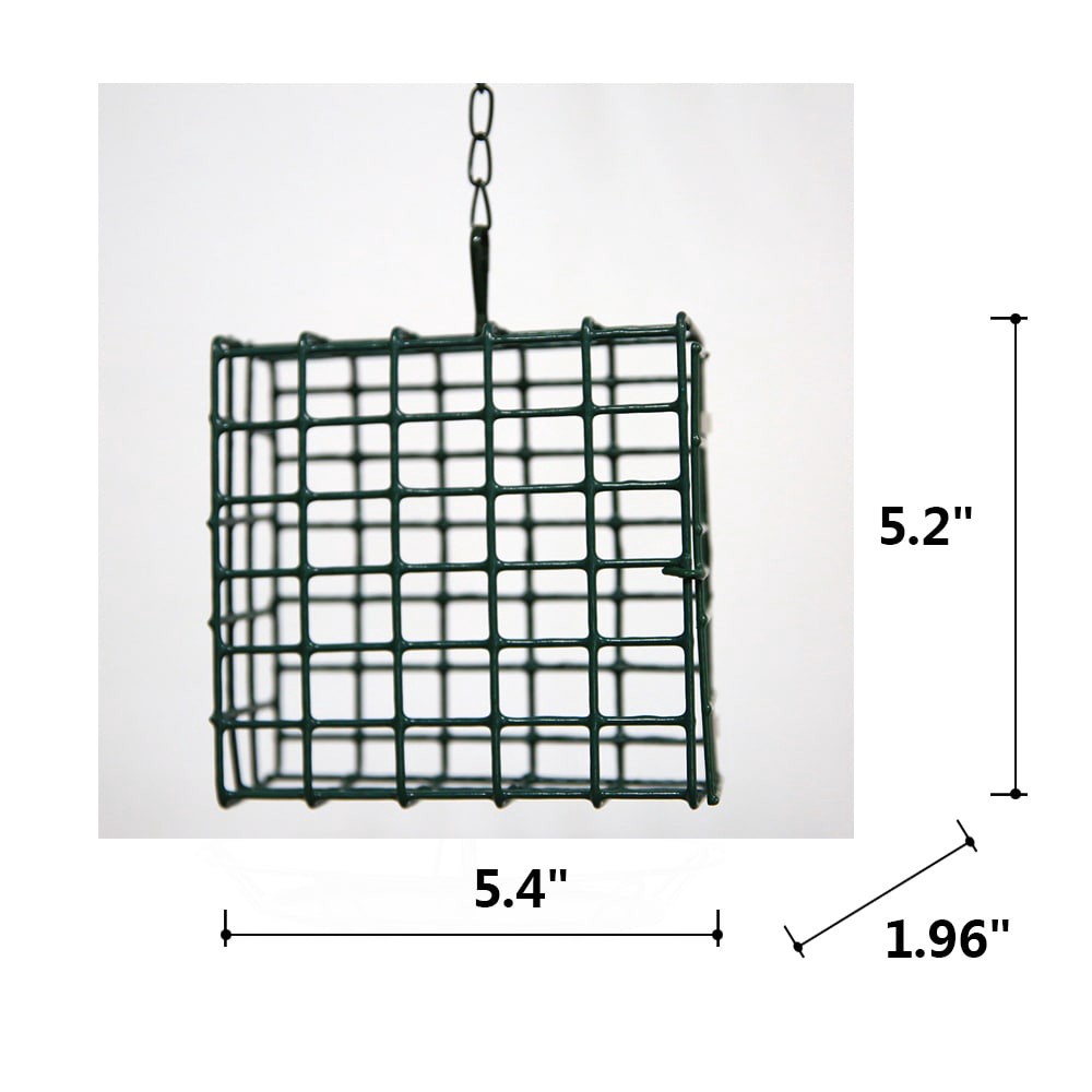 slide 5 of 5, Heart & Herd Metal Hanging Suet Bird feeder - 0.62-lb 1-cake Capacity, 1 ct
