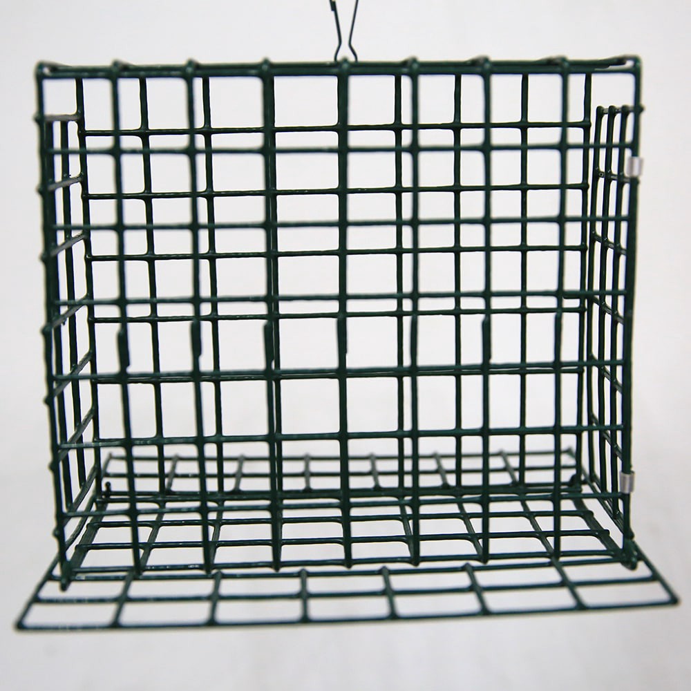 slide 3 of 6, Style Selections Metal Hanging Suet Bird feeder - 1.25-lb 1-cake Capacity, 1 ct