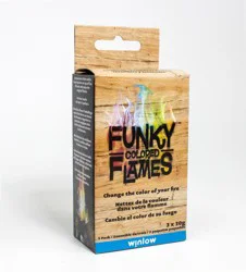 Funky Flames Natural Flame colorant 3 -Pack