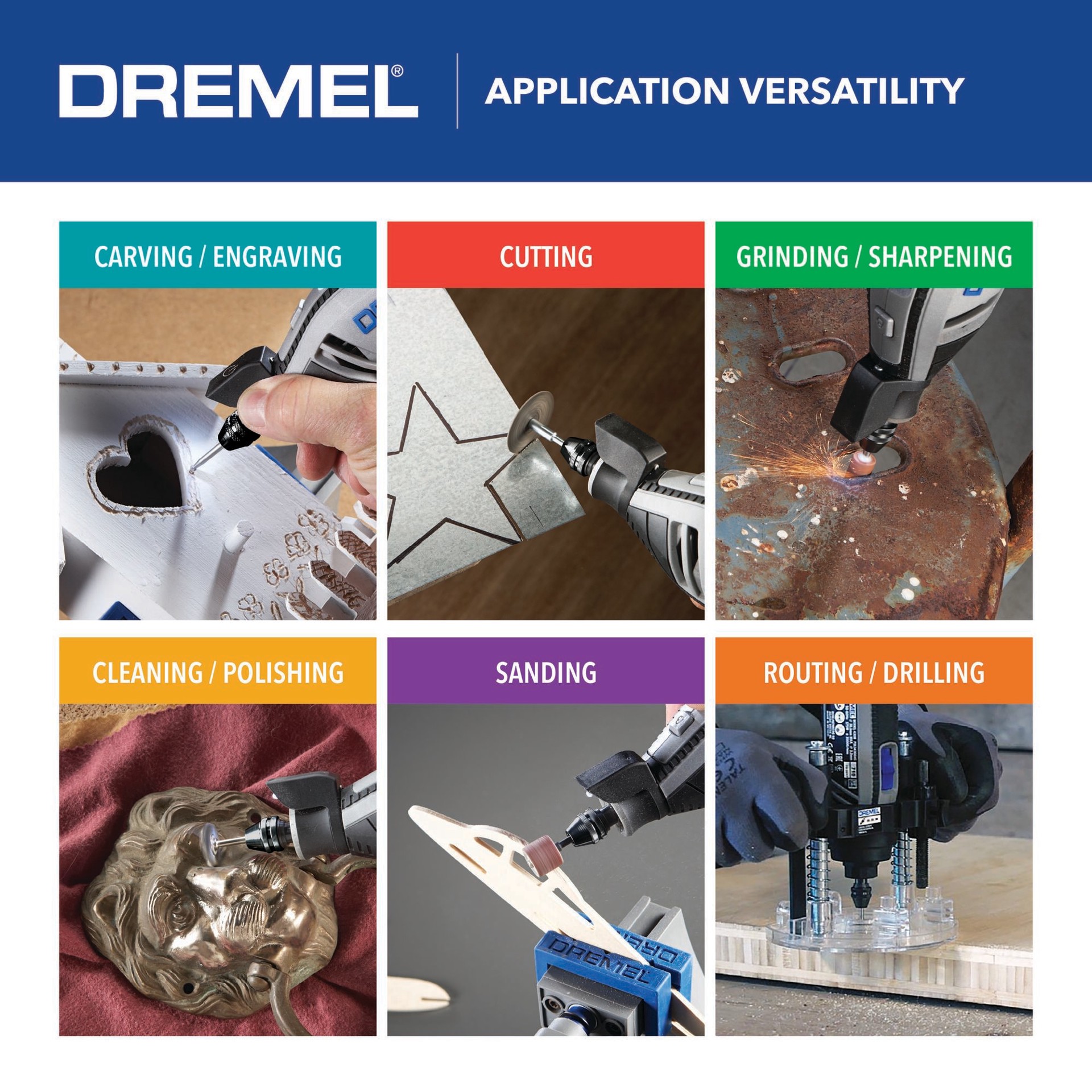 slide 2 of 6, Dremel 4300 Variable speed 1.8 -Amp Multipurpose Corded Rotary Tool Kit ( ), 1 ct