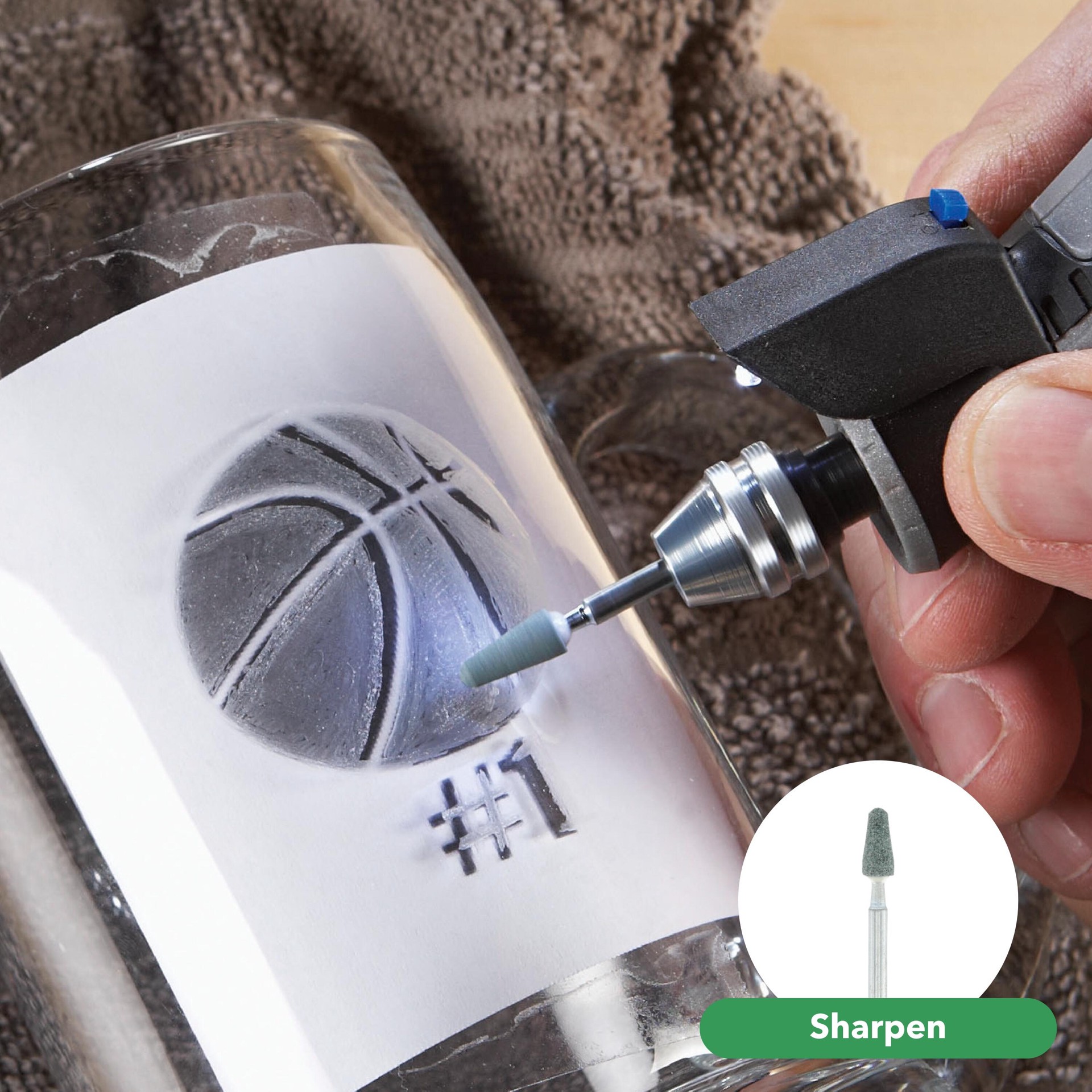 slide 5 of 6, Dremel 4300 Variable speed 1.8 -Amp Multipurpose Corded Rotary Tool Kit ( ), 1 ct