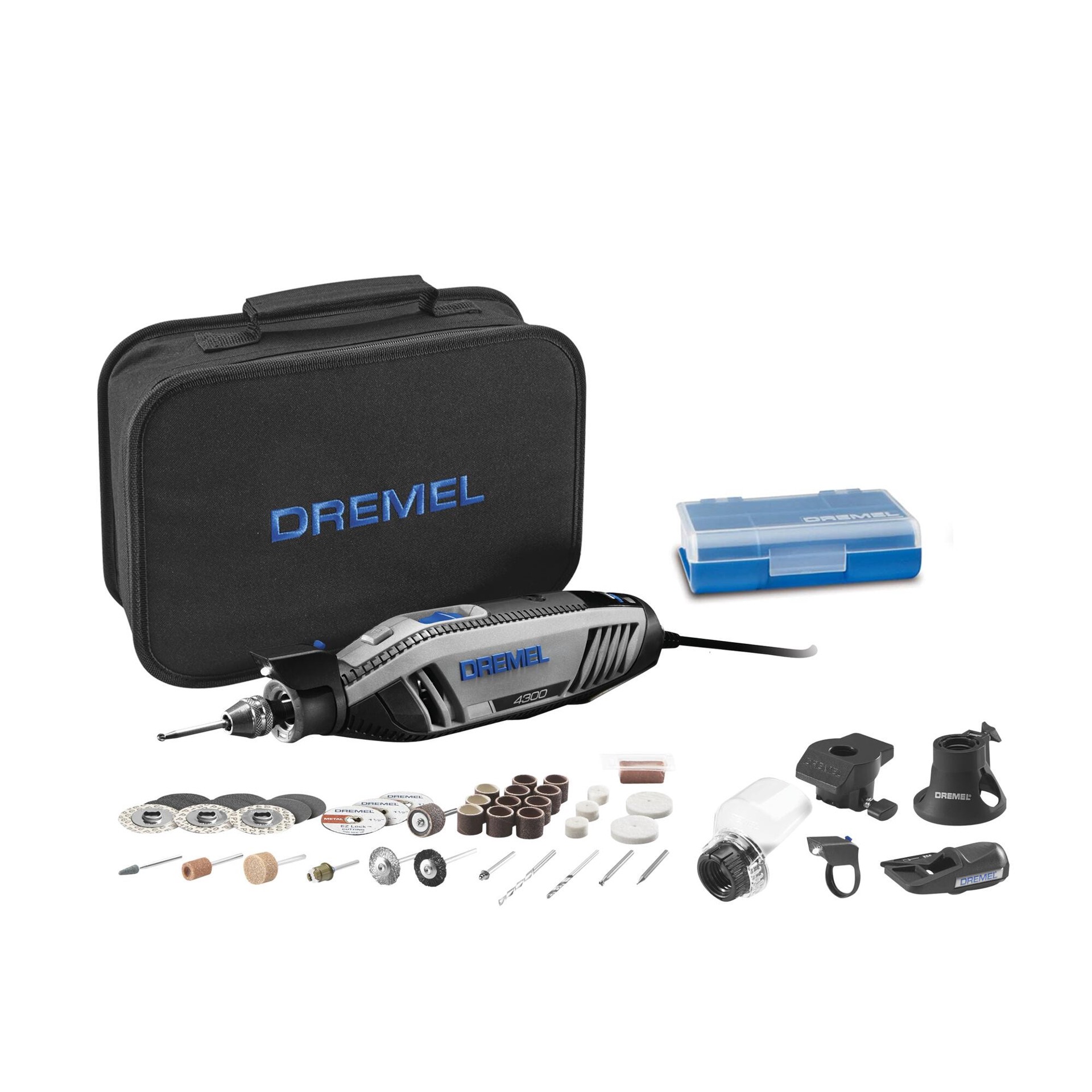 slide 1 of 6, Dremel 4300 Variable speed 1.8 -Amp Multipurpose Corded Rotary Tool Kit ( ), 1 ct
