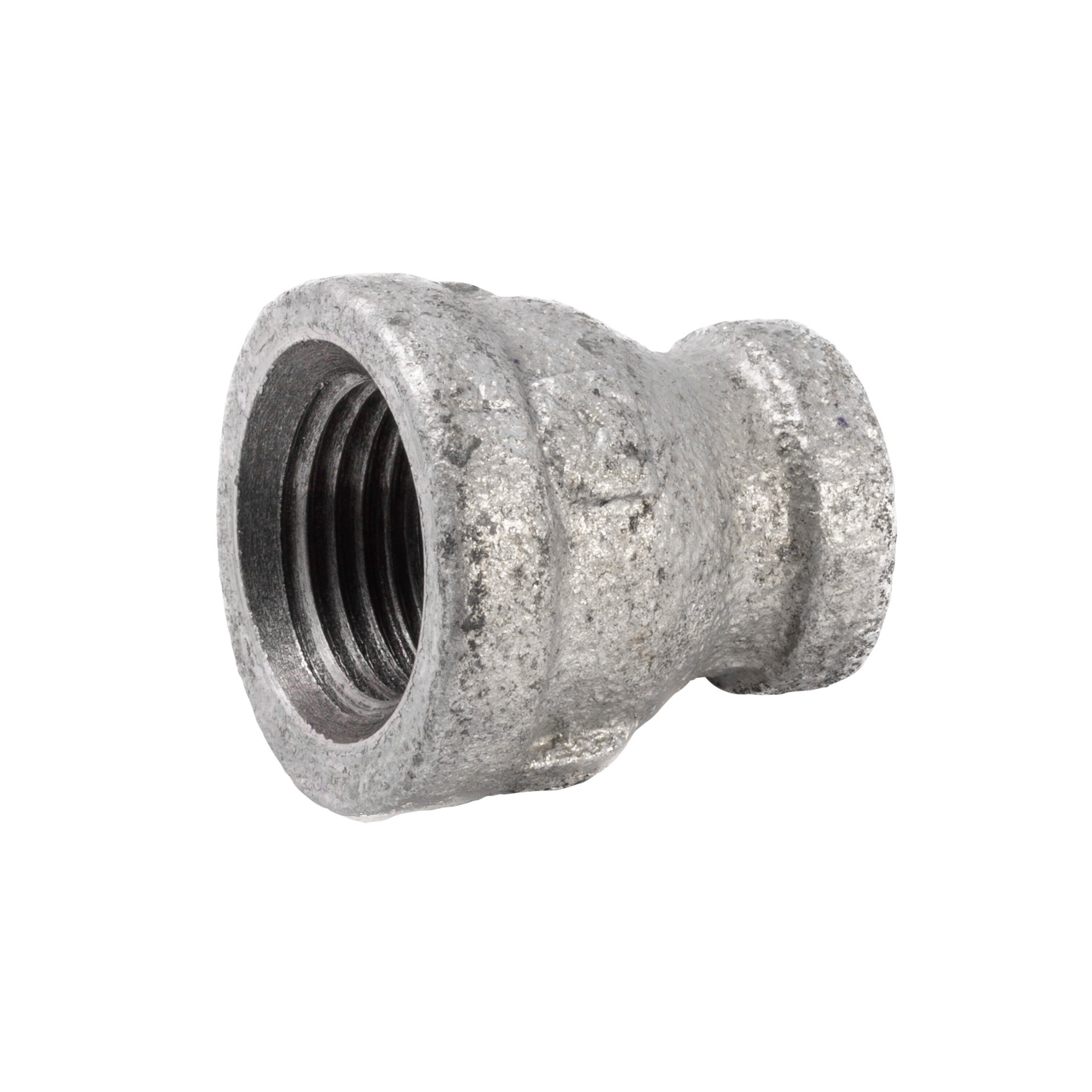 slide 1 of 6, RELIABILT 3/8-in x 1/4-in Galvanized Reducing Coupling, 1 ct
