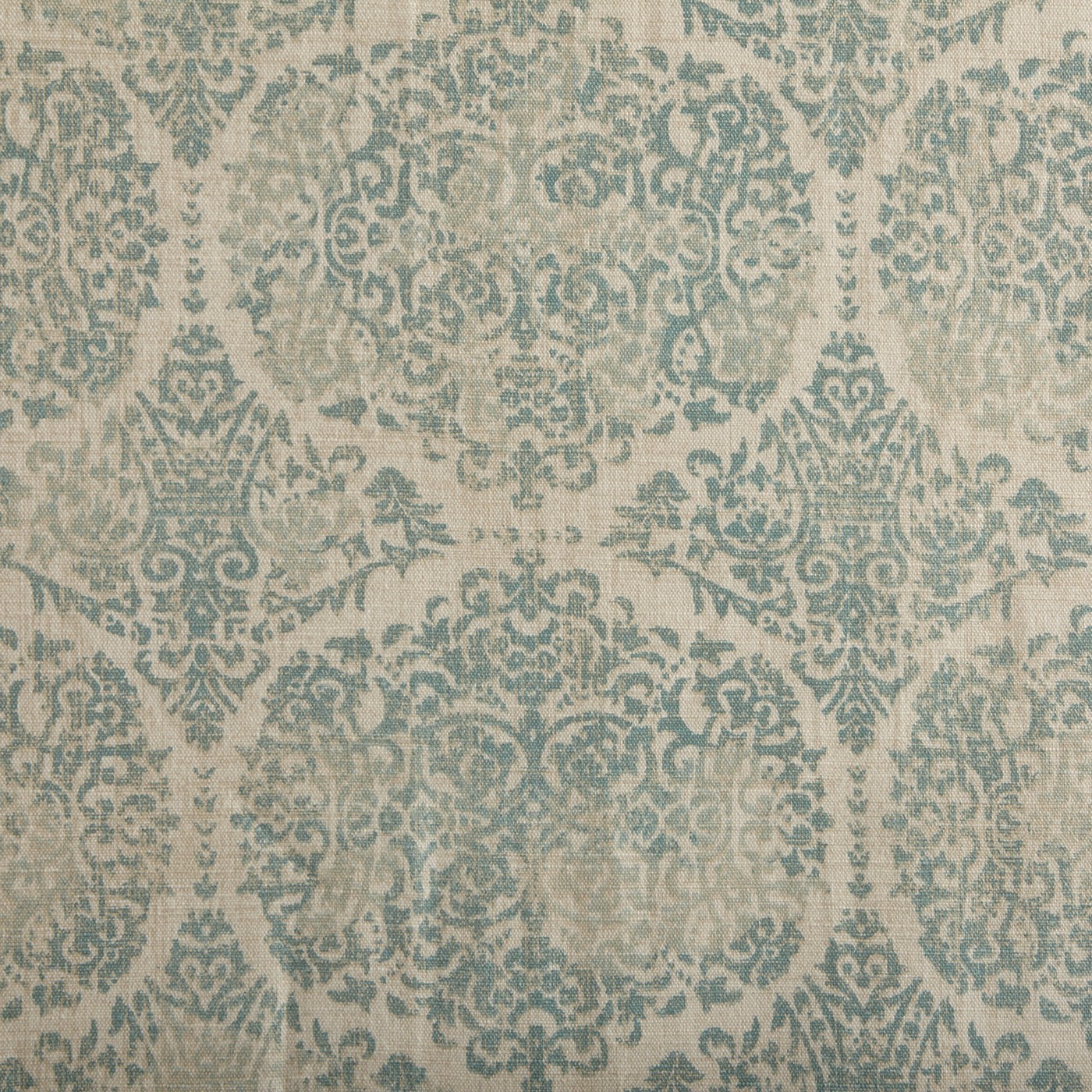 slide 2 of 5, allen + roth 84-in Seaglass Abstract Light filtering Grommet Single curtain panel, 1 ct