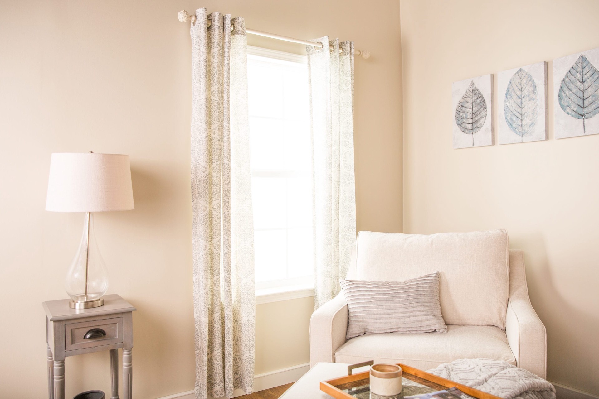 slide 4 of 6, allen + roth 84-in Gray Room darkening Thermal lined Grommet Single curtain panel, 1 ct