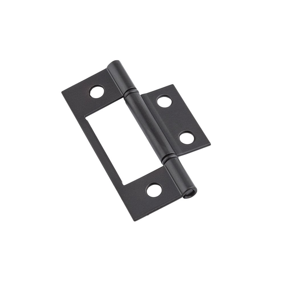 slide 1 of 6, RELIABILT 3-in Oil-rubbed bronze Non-Mortise Bi-Fold Door Hinge 2 -Pack, 1 ct