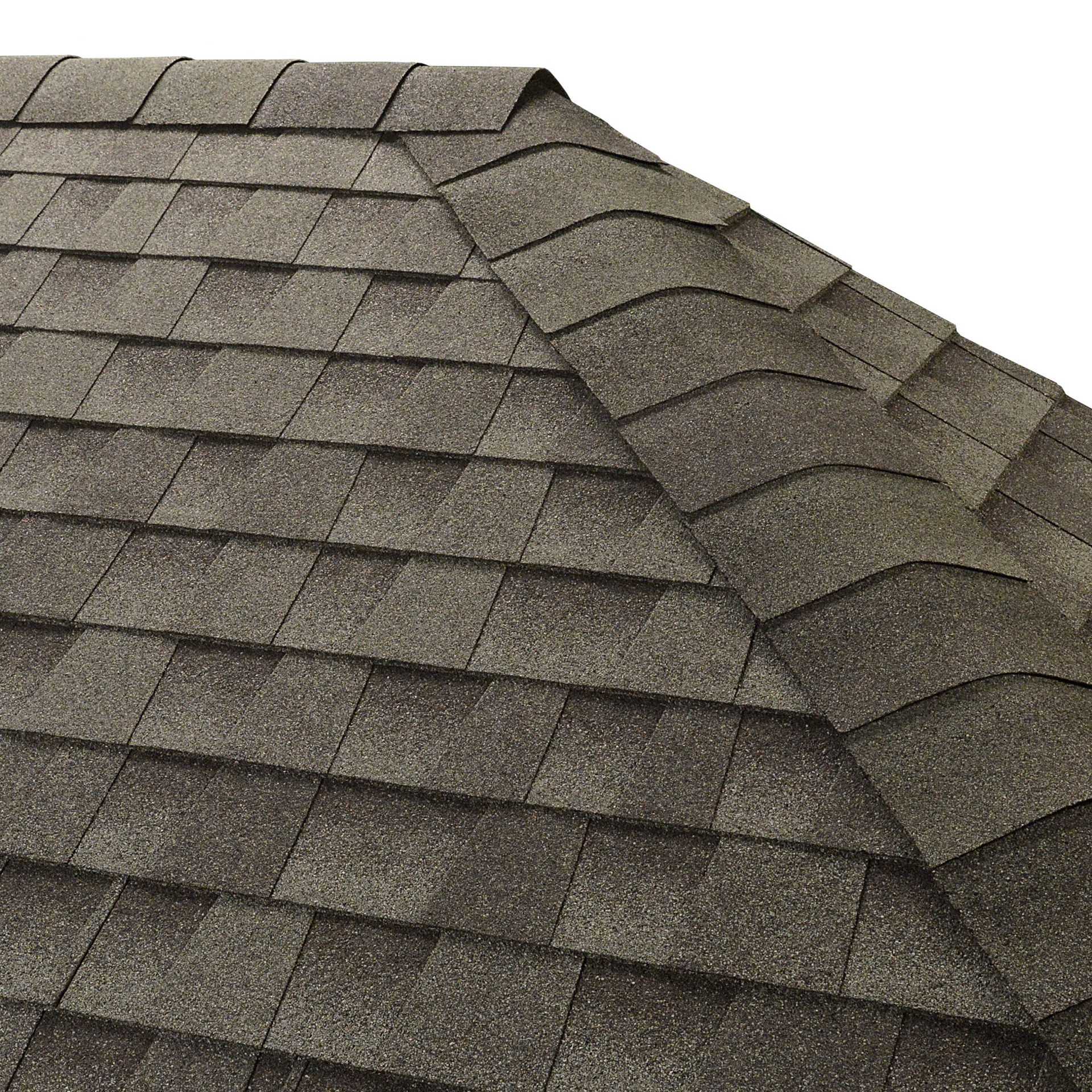 slide 1 of 6, Seal-A-Ridge Seal-A-Ridge Slate Hip and Ridge Cap Roofing Shingles (25 lin. ft. per Bundle) (45- pieces), 1 ct