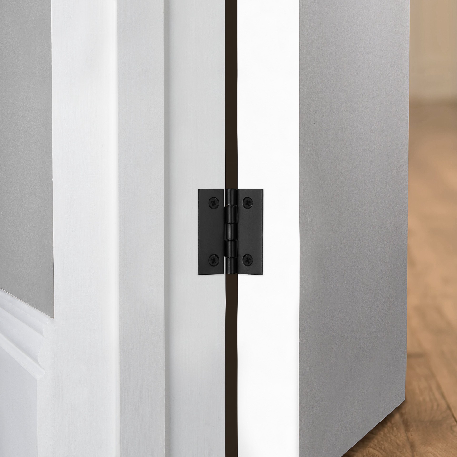 slide 6 of 6, RELIABILT 180.0-Degree Broad Surface Oil Rubbed Bronze Cabinet Hinge, 1 Pair(s) 2 -Pieces, 1 ct