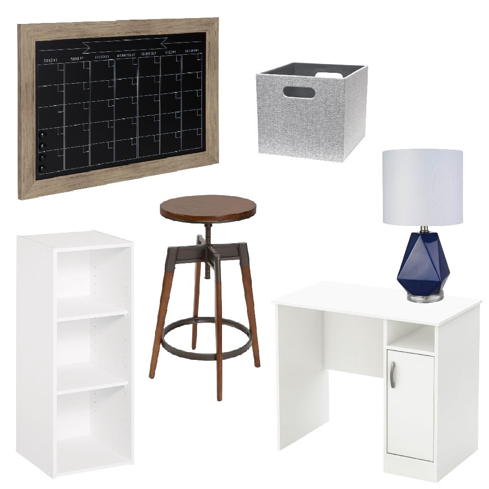 slide 2 of 6, allen + roth 9.69-in H x 10.69-in W x 11.69-in D Gray Stackable Polypropylene 1 Cube, 1 ct