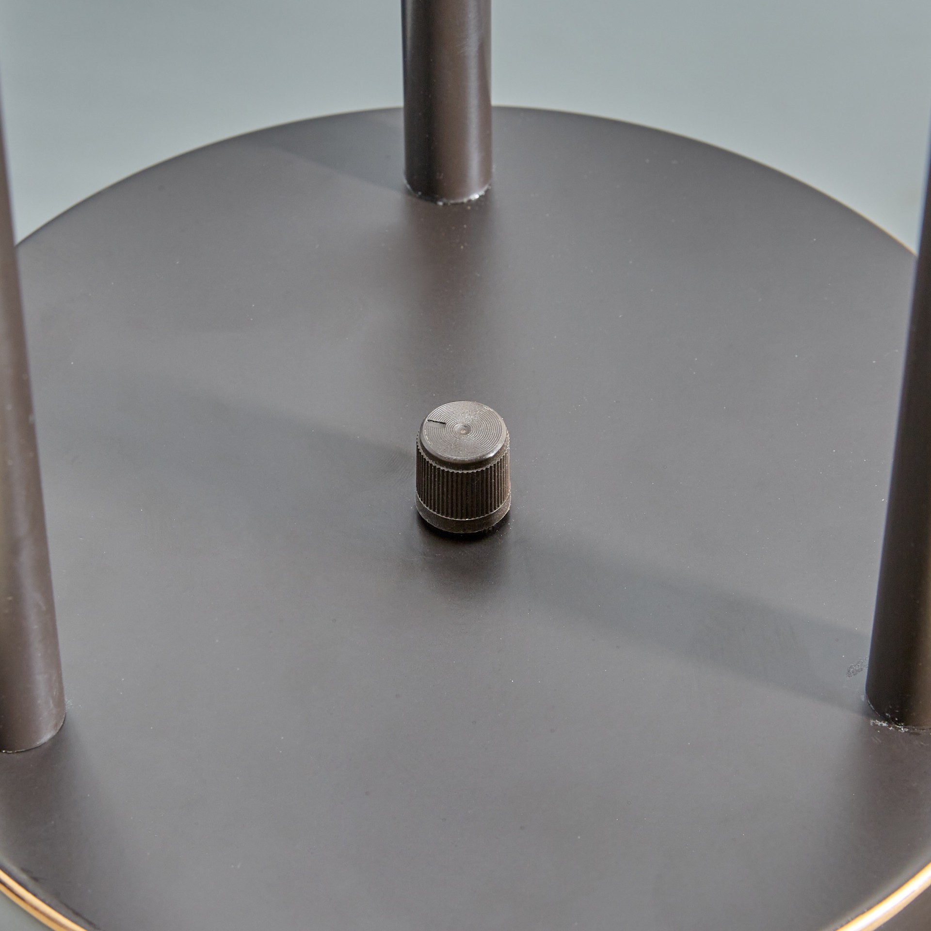 slide 6 of 6, allen + roth Latchbury 66.55-in Bronze Multi-head Floor Lamp with Glass Shade, 1 ct