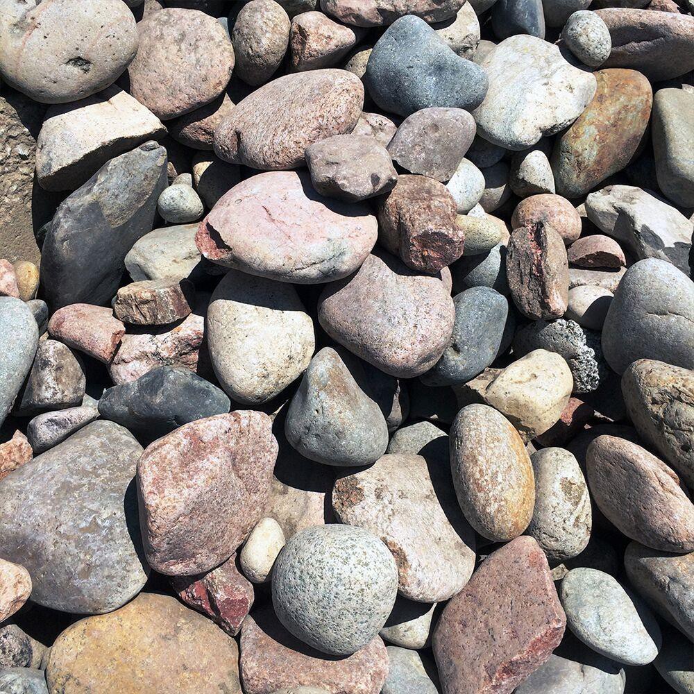 slide 3 of 3, 40 Pound(s) Brown River rock (, 1 ct