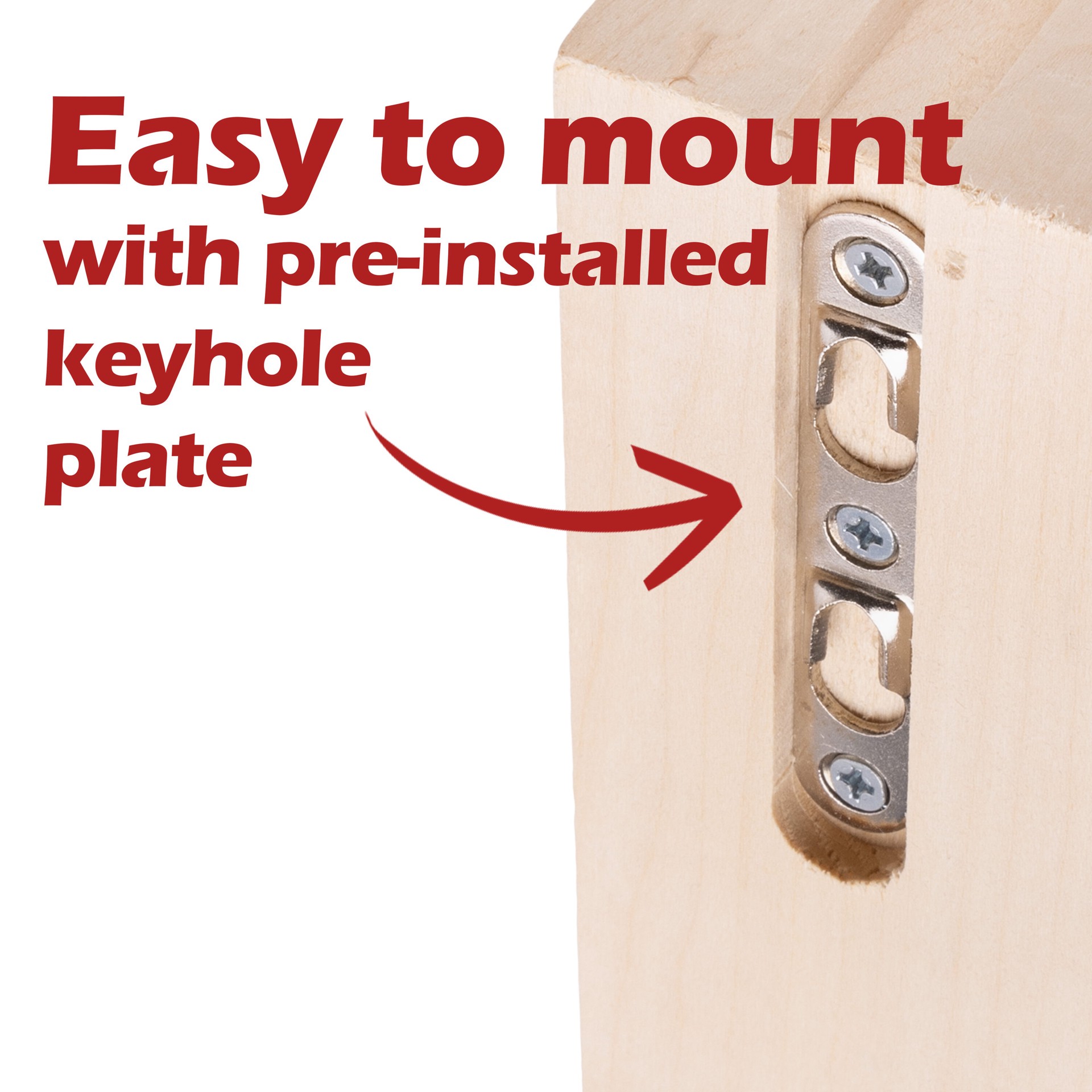 slide 5 of 6, Waddell CB Two-Way Bracket 2-1/4-in x 7-in x 5-in Hardwood Brown Wood Standard bracket, 1 ct