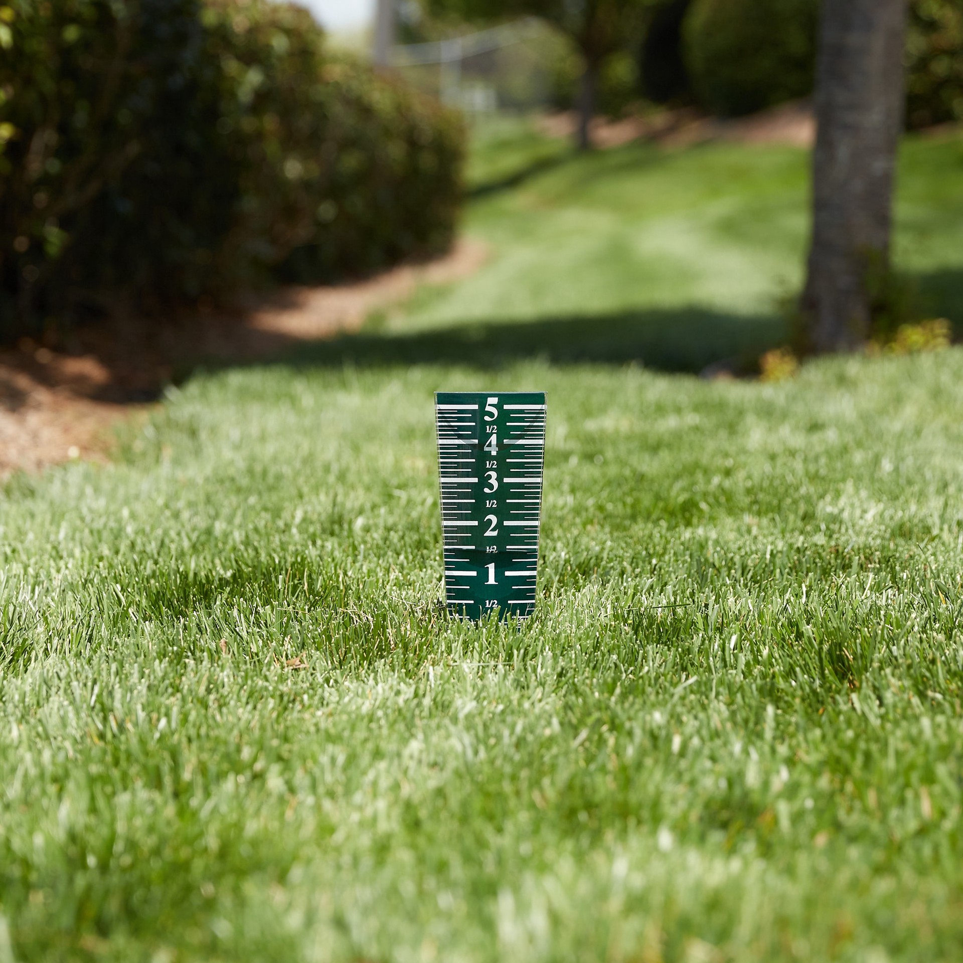slide 2 of 6, AcuRite Plastic Analog 5-in Rain Gauge, 1 ct
