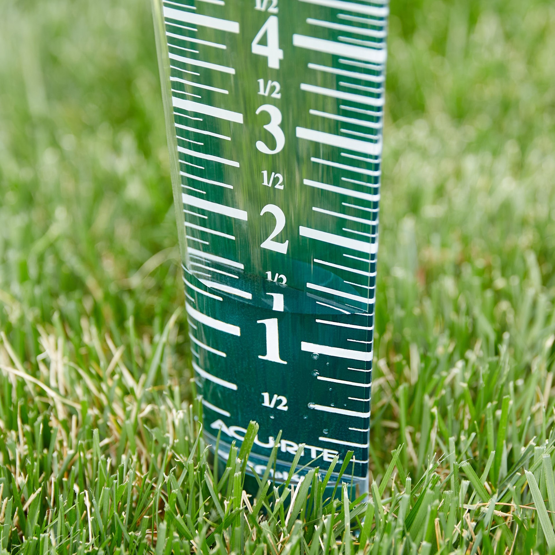 slide 3 of 6, AcuRite Plastic Analog 5-in Rain Gauge, 1 ct