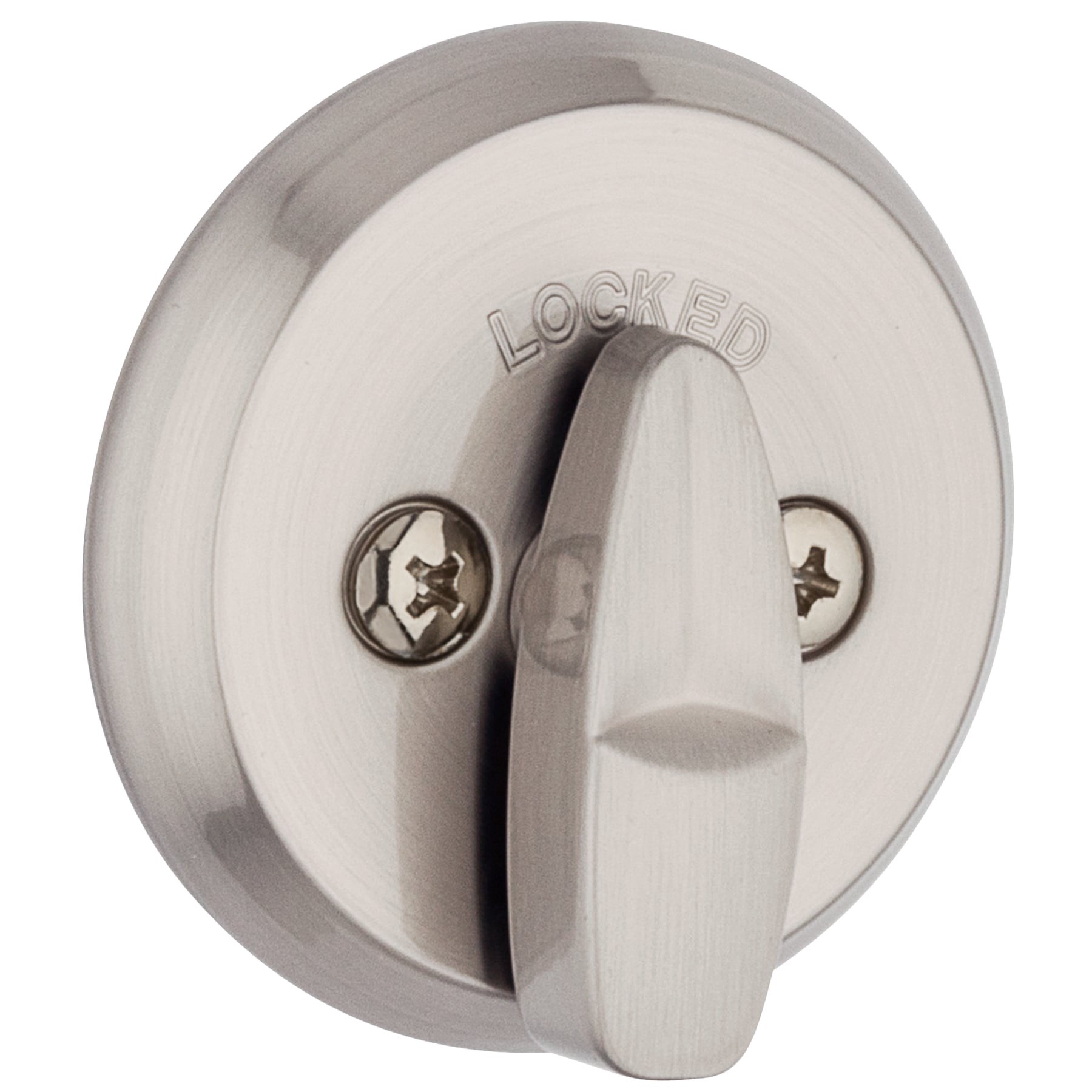 slide 4 of 6, Kwikset Security 816 KeyControl Satin nickel Single Cylinder Deadbolt ft. SmartKey Security, 1 ct