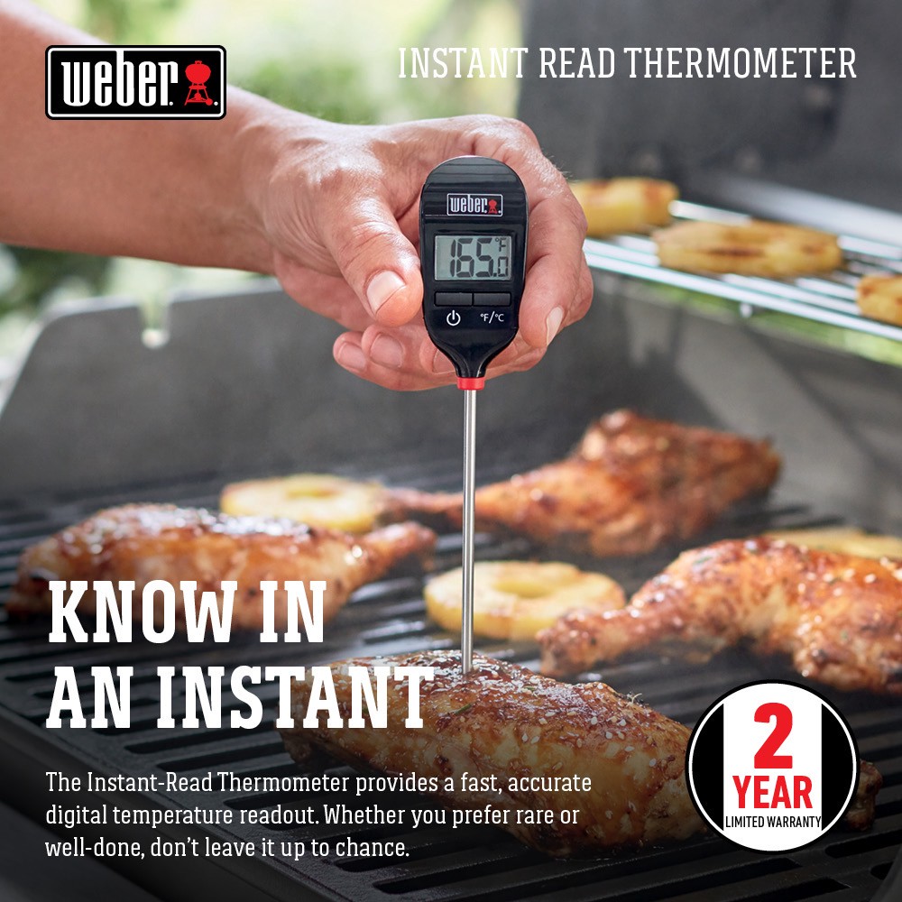 slide 5 of 6, Weber Digital Probe Meat Thermometer, 1 ct