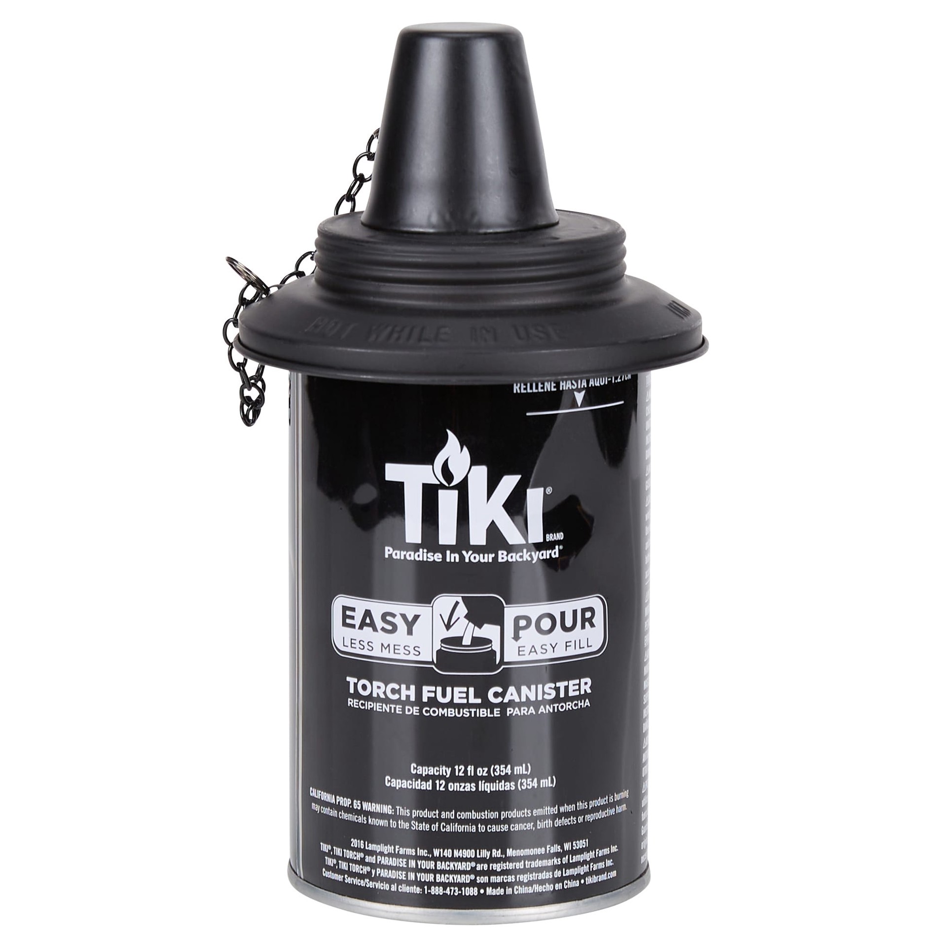 slide 1 of 4, TIKI 12-fl oz Replacement Canister Torch Refill, 1 ct