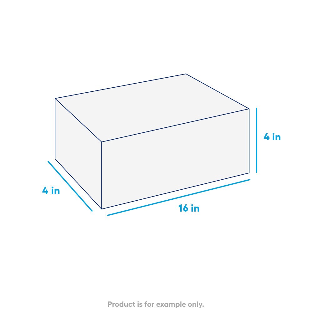 slide 2 of 4, 4.0-Inches H x 16.0-Inches L x 4.0-Inches D Jaxon Concrete Retaining wall block, 1 ct