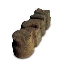 Keystone Alameda 12-in L x 3-in W x 3-in H Buff charcoal Concrete ...
