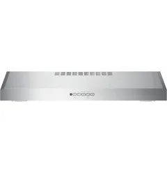 GE 30 inch Convertible 310-CFM Stainless Steel Under Cabinet Range Hood