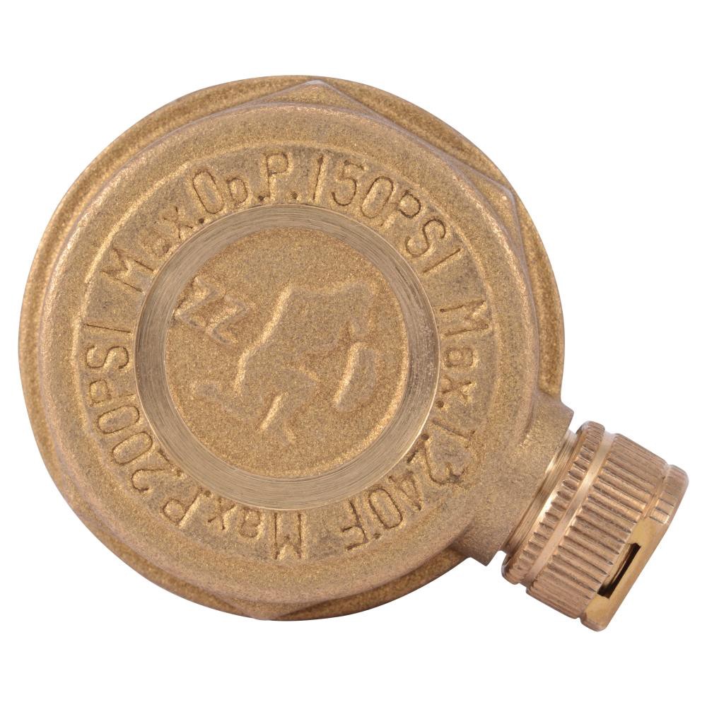 slide 3 of 3, Cash Acme Radiant Heating 1/8-in MNPT Air vent, 1 ct