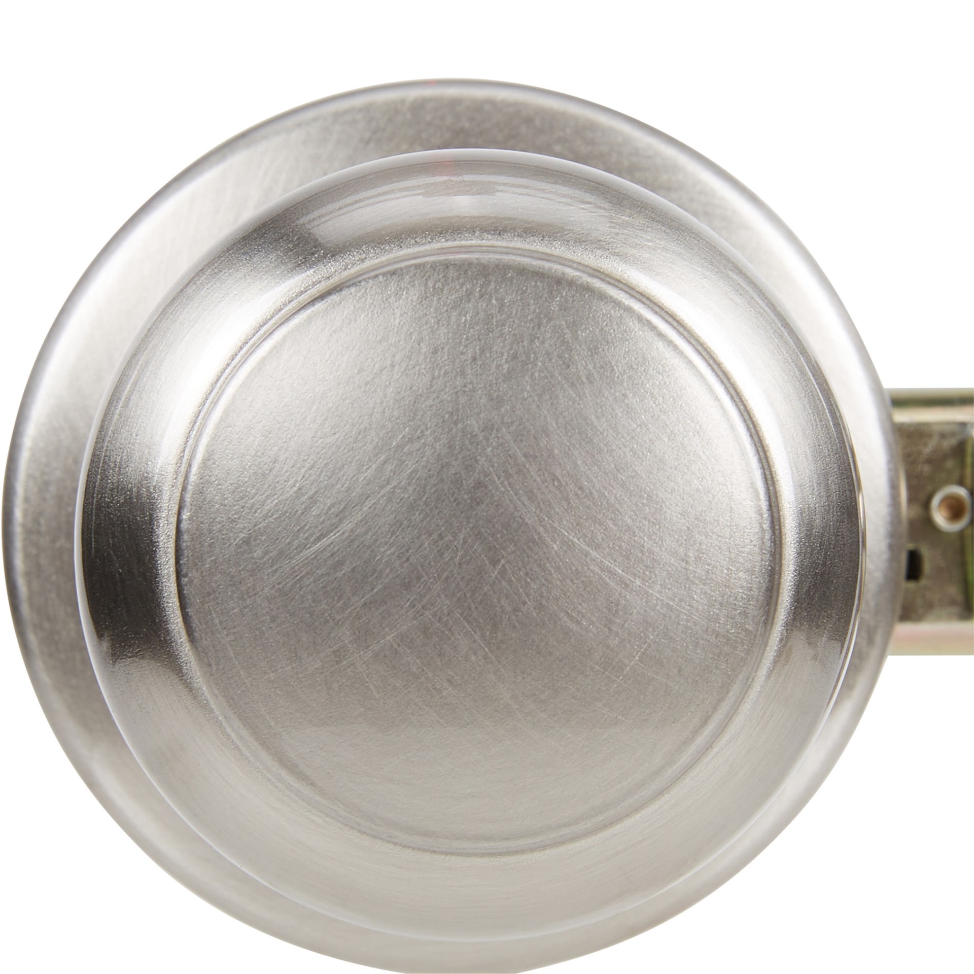 slide 4 of 6, Kwikset Cove Satin Nickel Interior or Hall/Closet Passage Door Knob, 1 ct