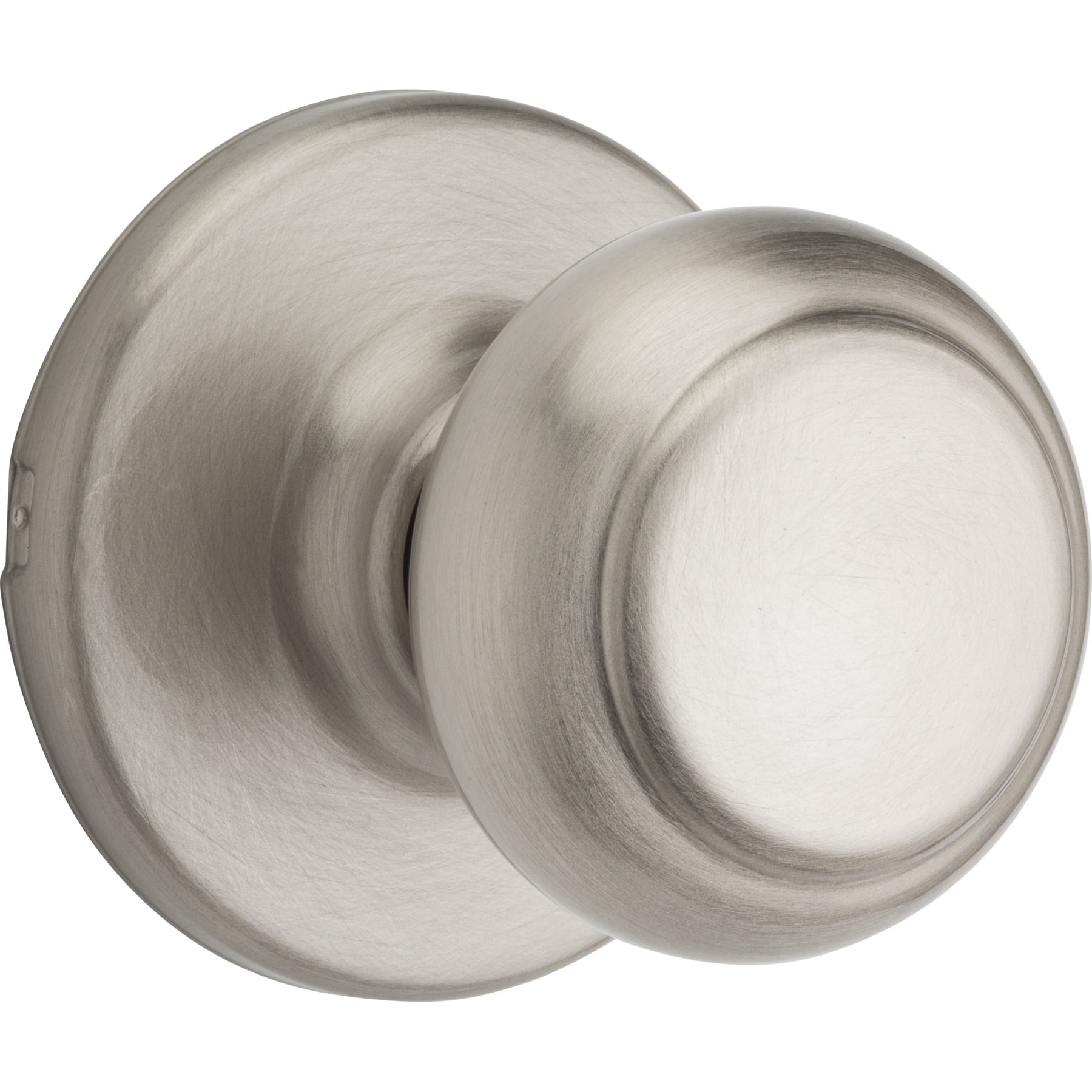 slide 6 of 6, Kwikset Cove Satin Nickel Interior or Hall/Closet Passage Door Knob, 1 ct