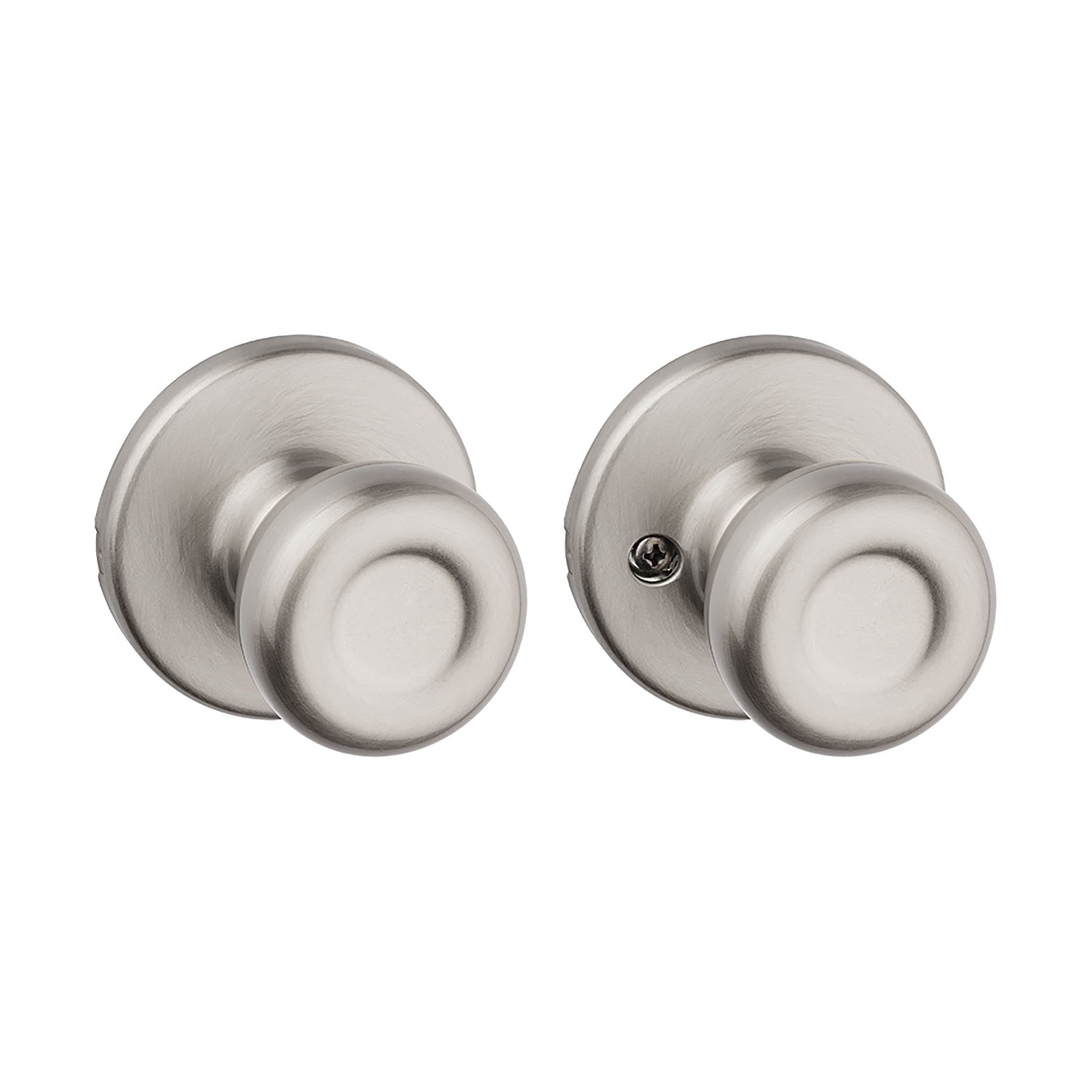 slide 1 of 6, Kwikset Tylo Antique Brass Interior or Hall/Closet Passage Door Knob, 1 ct