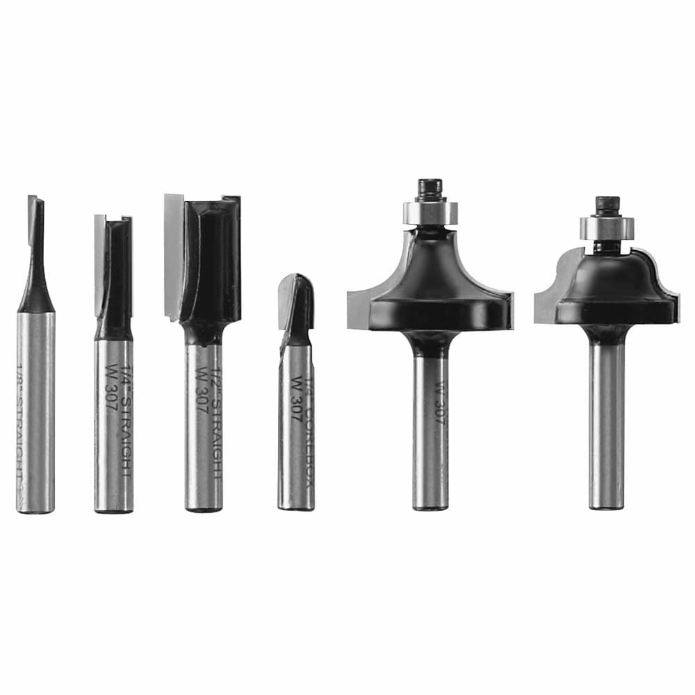 slide 2 of 5, SKIL 6 -Piece Carbide-tipped Router Bit Set, 1 ct