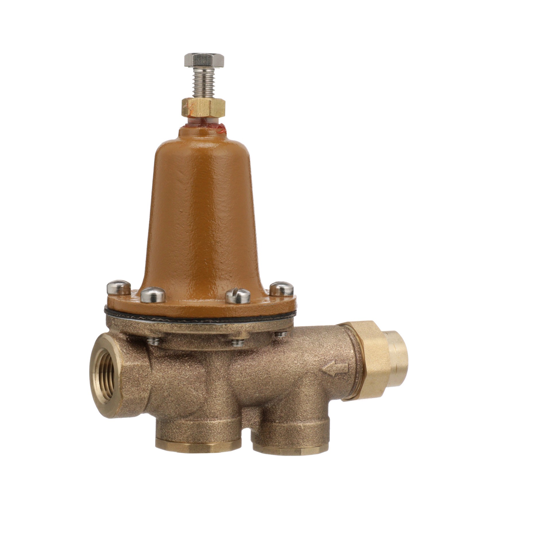 slide 3 of 6, Watts 3/4-in Copper FNPT Reduced pressure backflow preventer, 1 ct