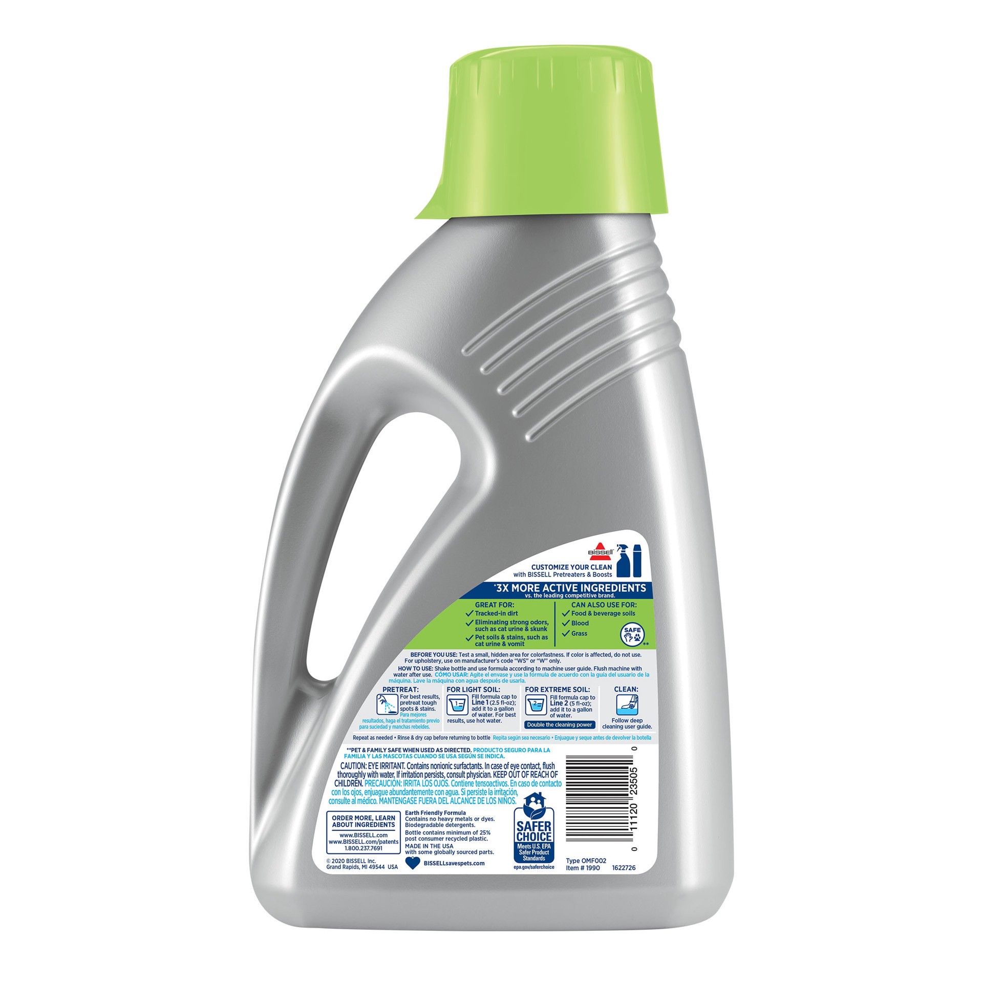 slide 2 of 6, BISSELL PET PRO OXY Urine Eliminator 48 -fl oz Concentrated Steam Cleaner Chemical Solution, 1 ct