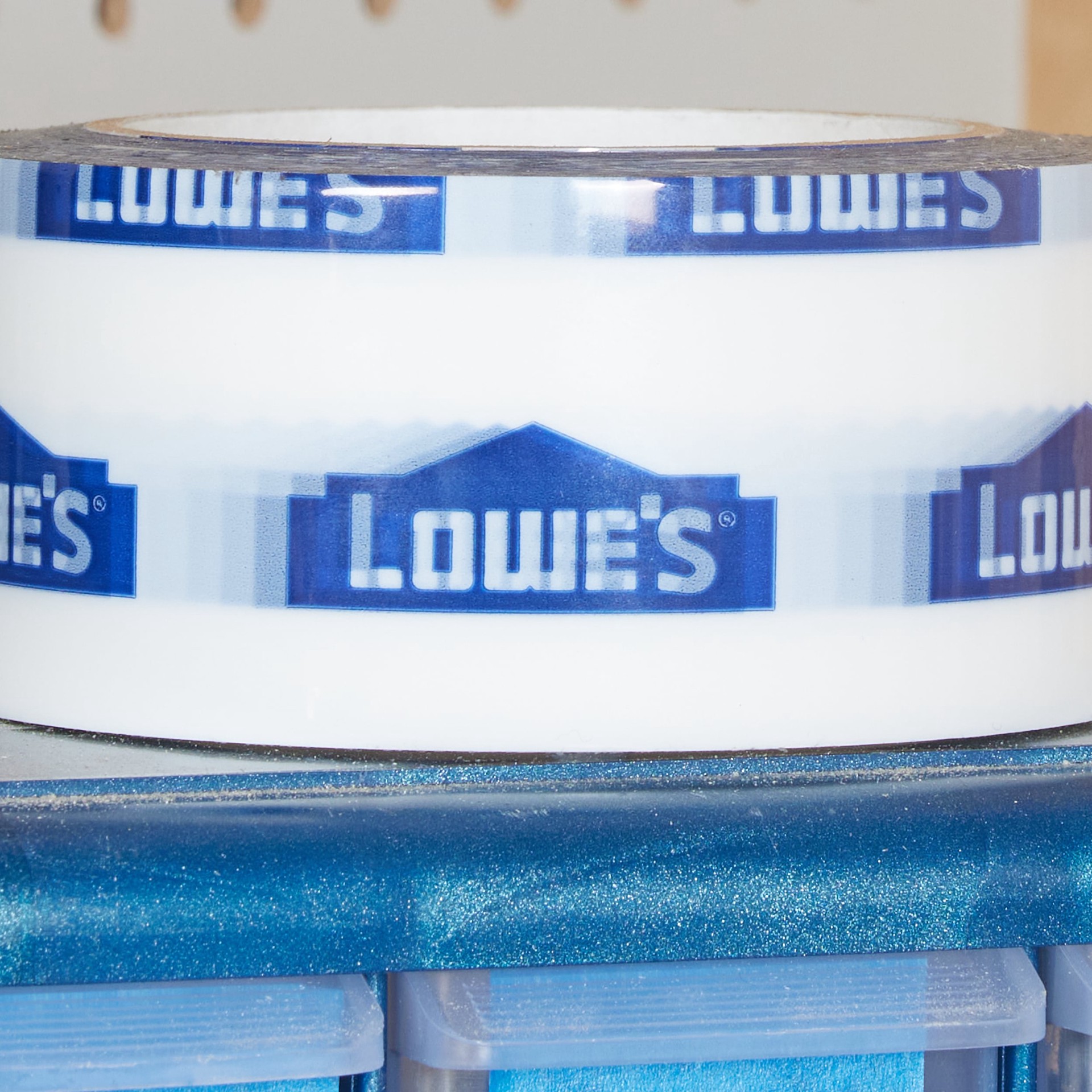 slide 6 of 6, Lowe's 1.875-in x 165-ft Housewrap Tape, 1 ct