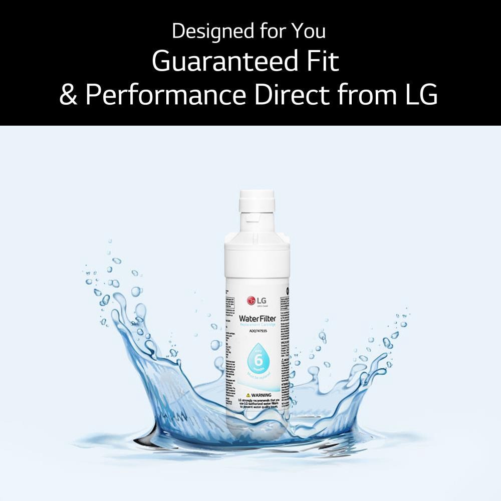 slide 6 of 6, LG Twist-in Refrigerator Water Filter, 1 ct
