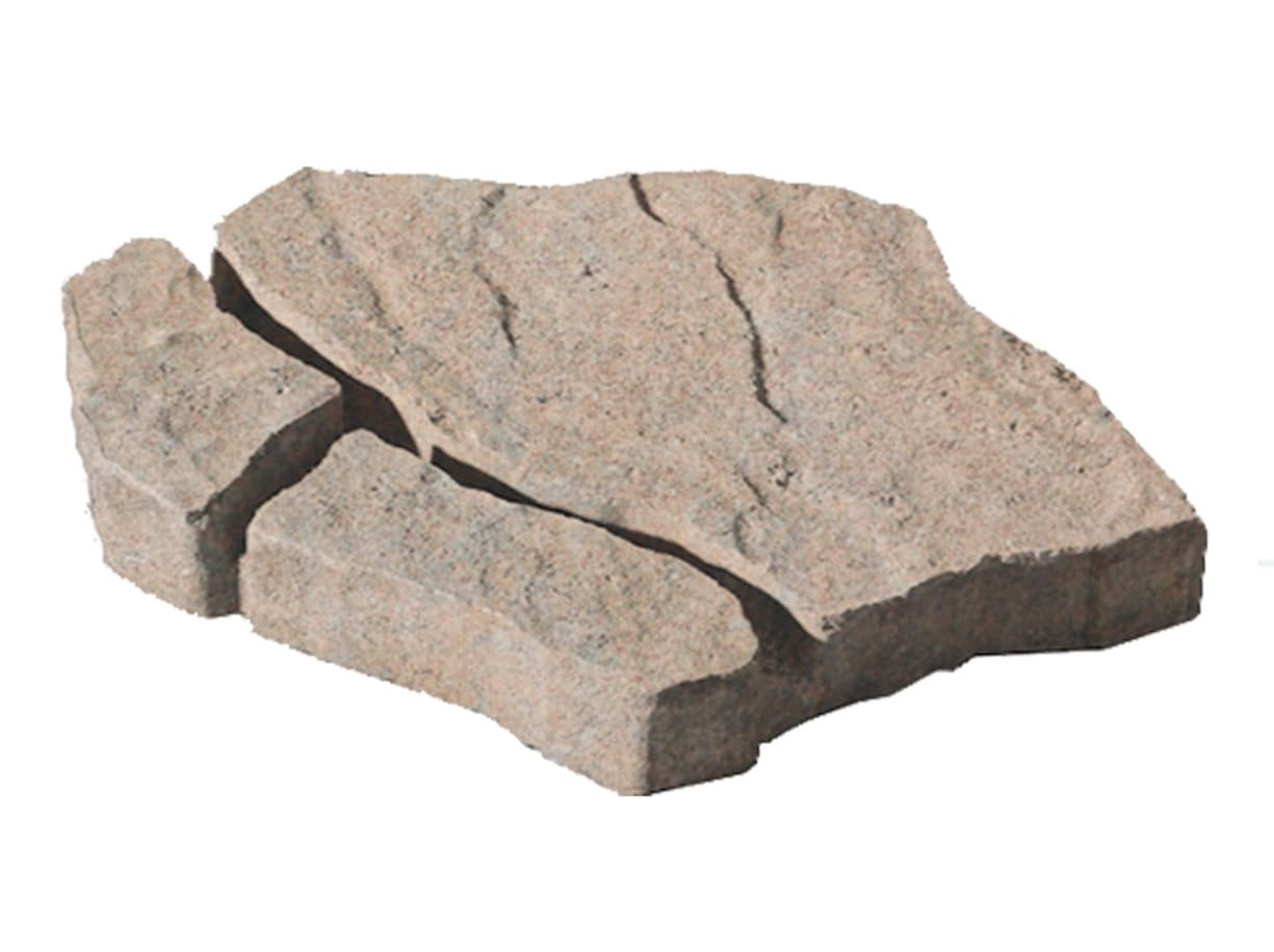 slide 1 of 6, Belgard 21.0-in L x 15.0-in W x 2.0-in H Irregular Napoli Concrete Patio stone, 1 ct
