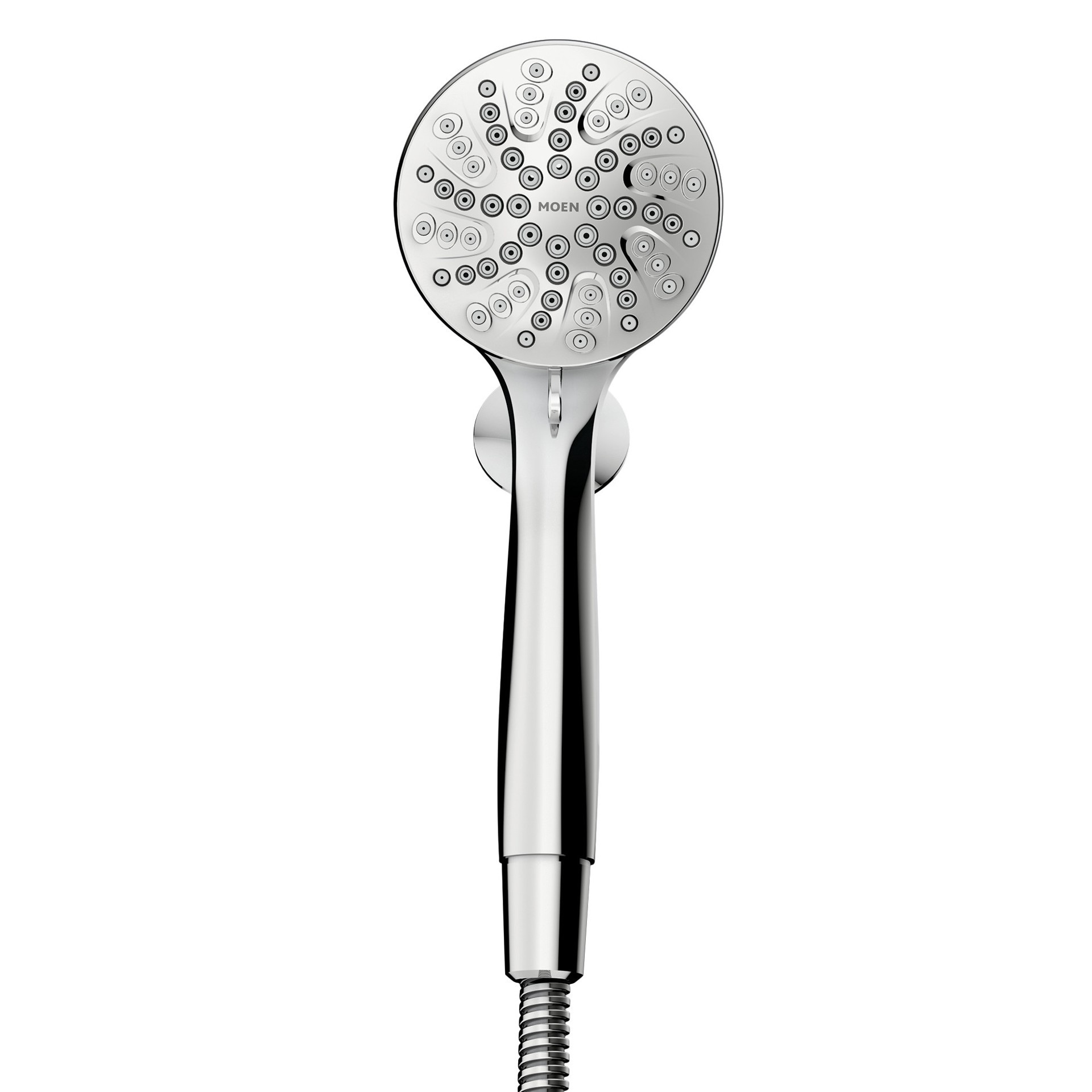 slide 2 of 6, Moen Magnetix Engage 6.0 -Spray Chrome 3.5-in Round Handheld Shower Head 1.75 GPM, 1 ct