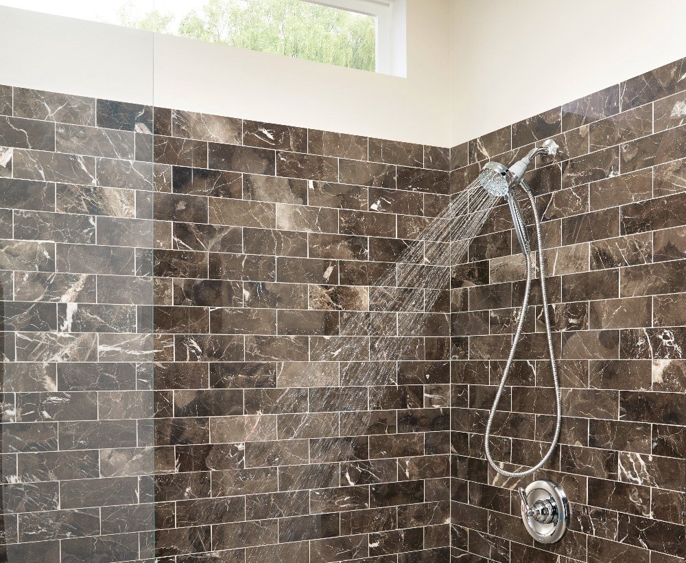 slide 3 of 6, Moen Magnetix Engage 6.0 -Spray Chrome 3.5-in Round Handheld Shower Head 1.75 GPM, 1 ct