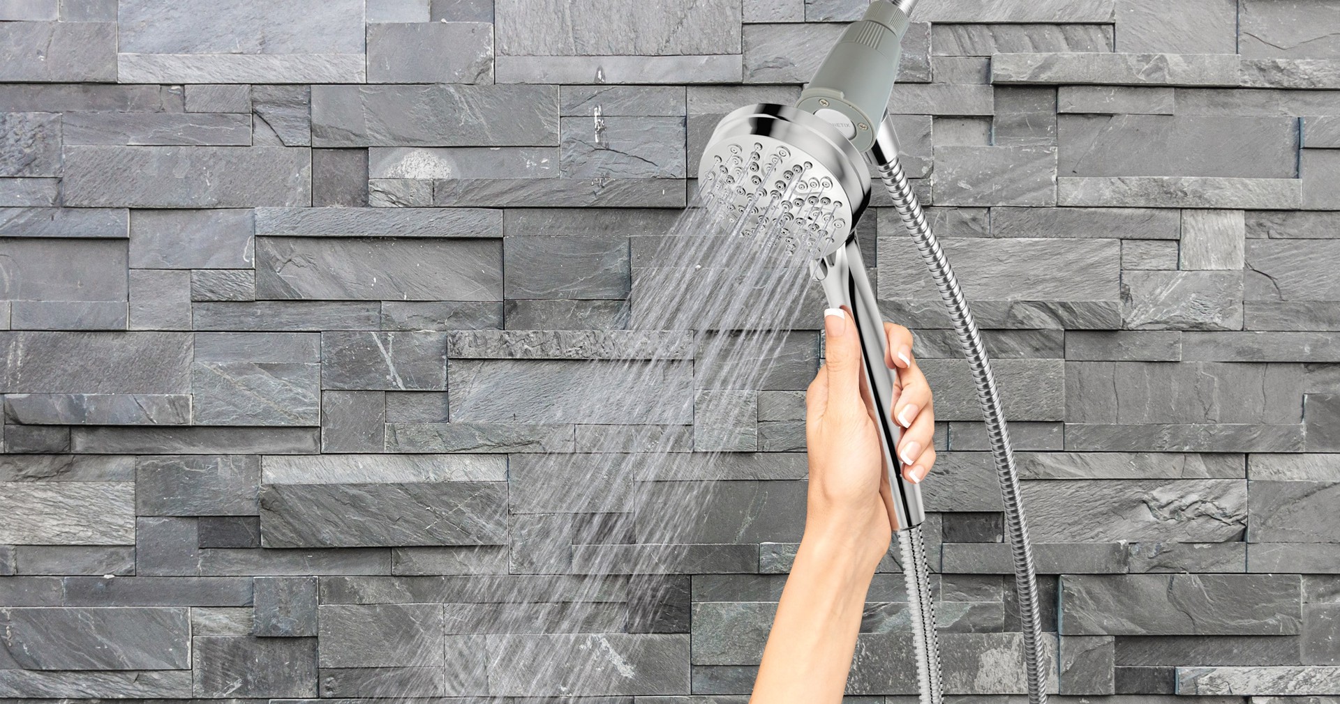 slide 5 of 6, Moen Magnetix Engage 6.0 -Spray Chrome 3.5-in Round Handheld Shower Head 1.75 GPM, 1 ct