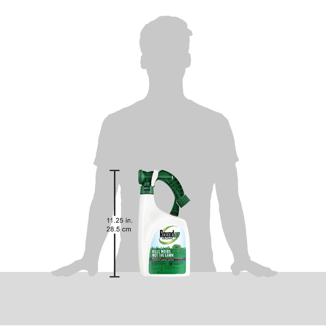 slide 4 of 6, Roundup For Lawns 32 -oz Hose end sprayer Lawn Weed Killer, 1 ct