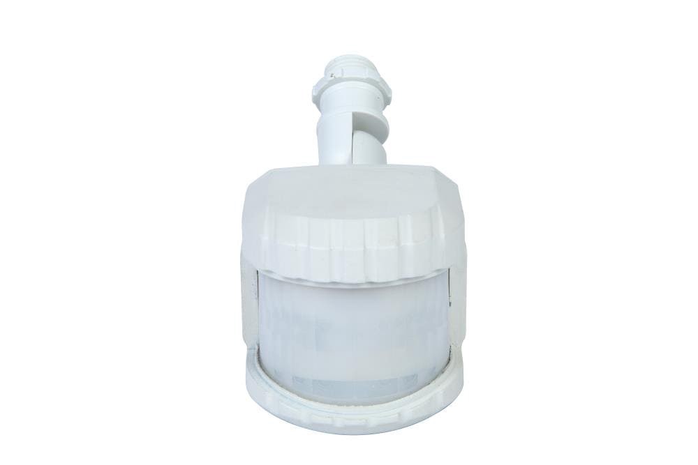 slide 1 of 6, Utilitech 240 -Degree White Wire-in Replacement Motion sensor and light sensor, 1 ct